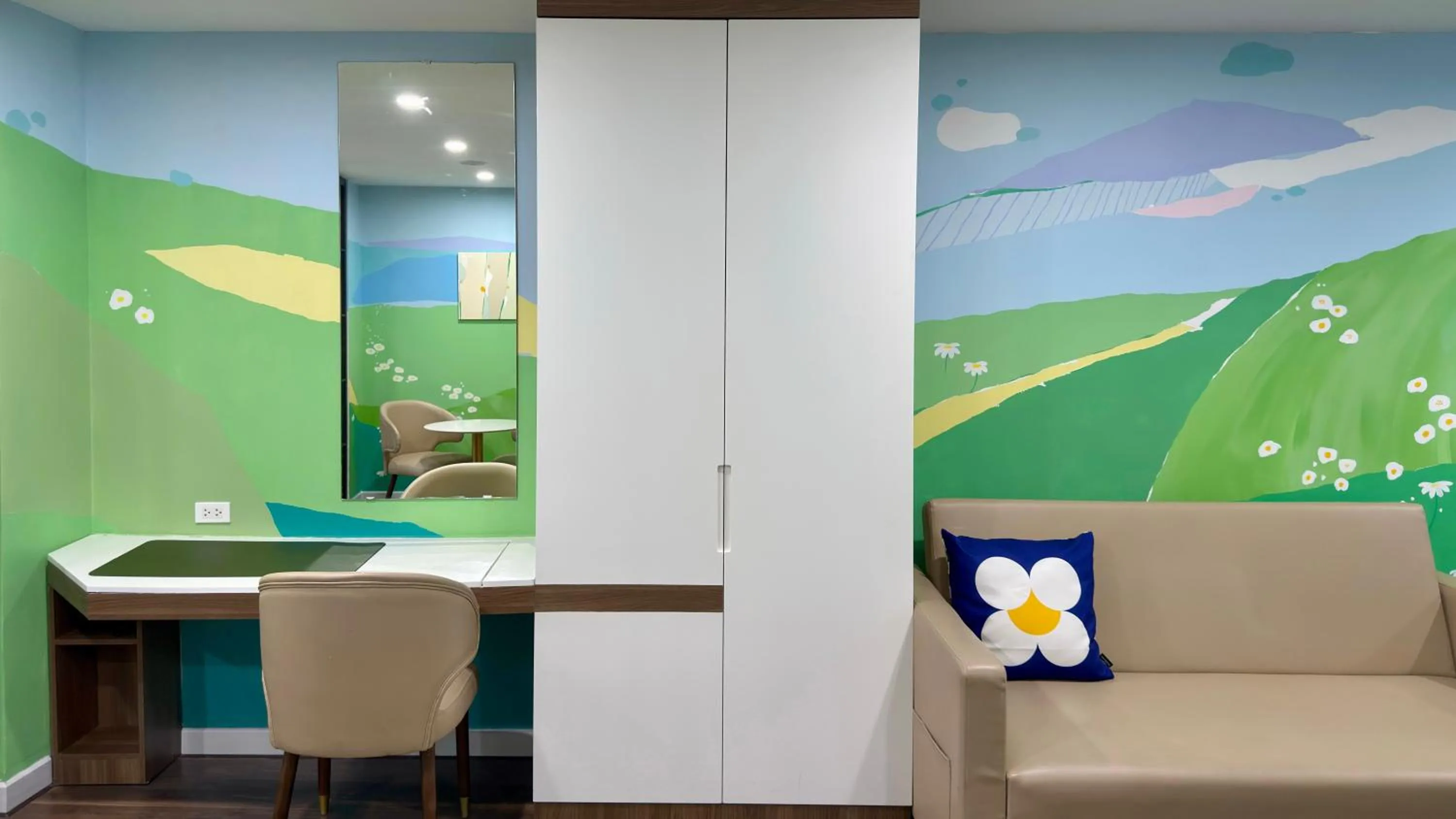 Living room in LIVIE Hanoi Ham Long