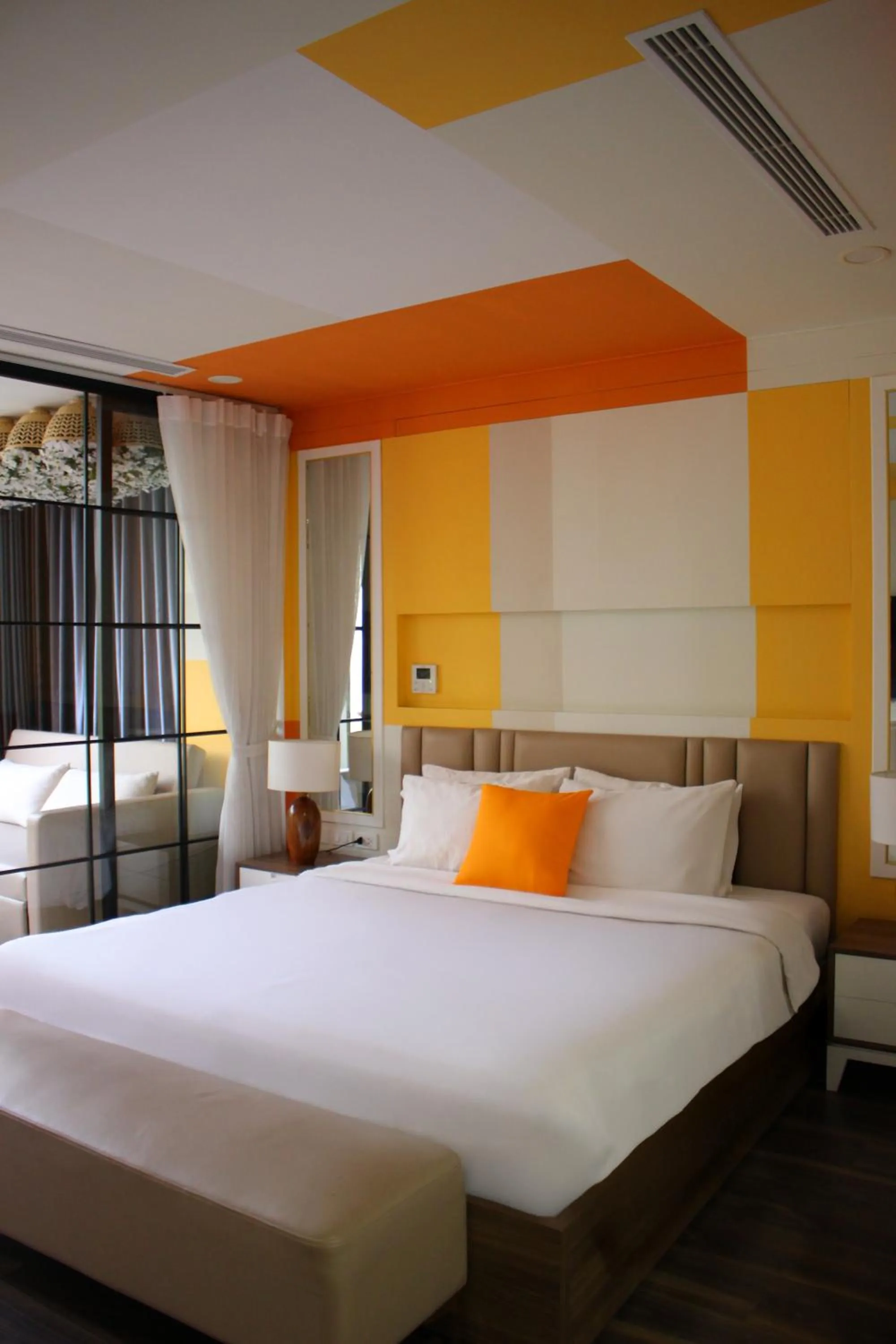 Bed in LIVIE Hanoi Ham Long