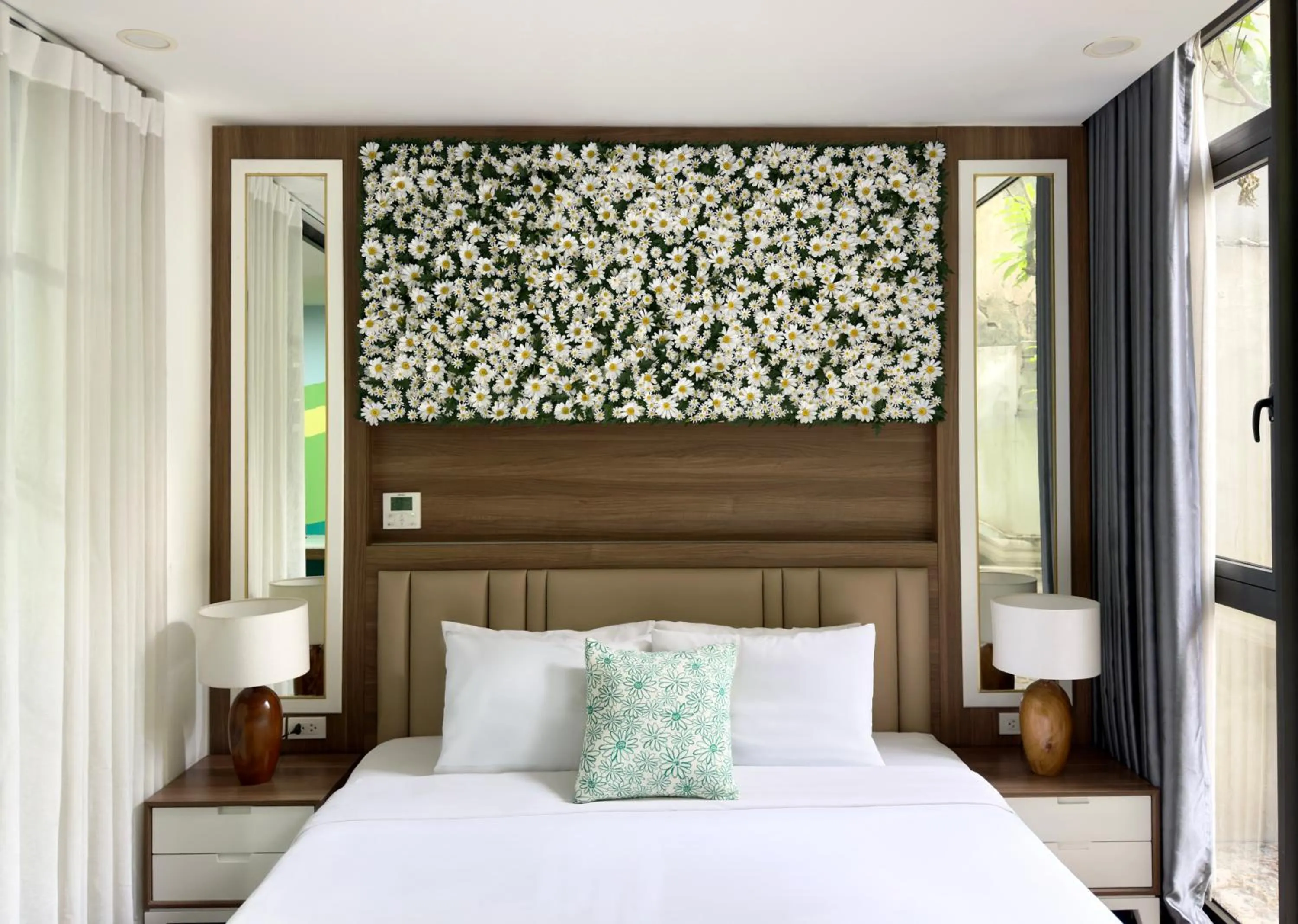 Bed in LIVIE Hanoi Ham Long