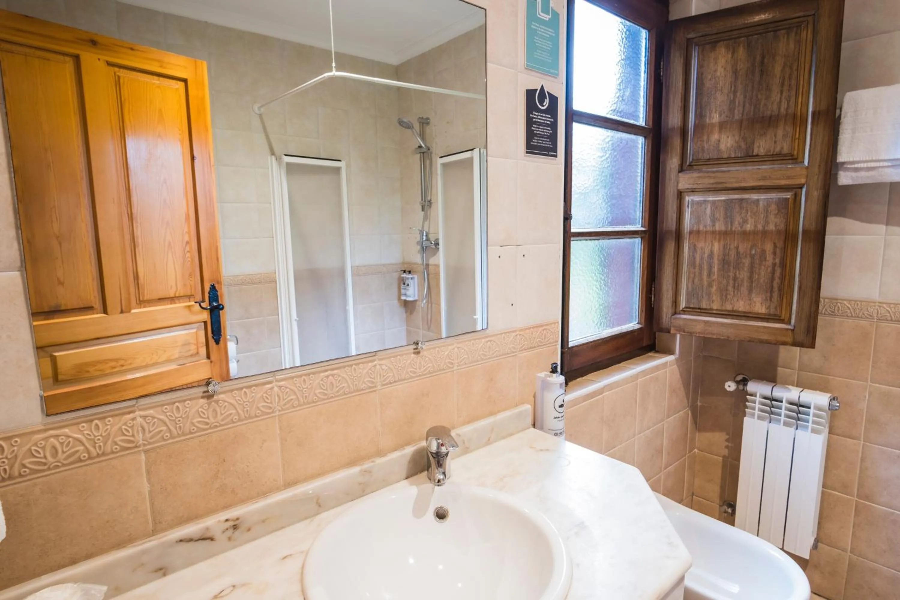 Bathroom in Hotel Alda Puerto Calderón
