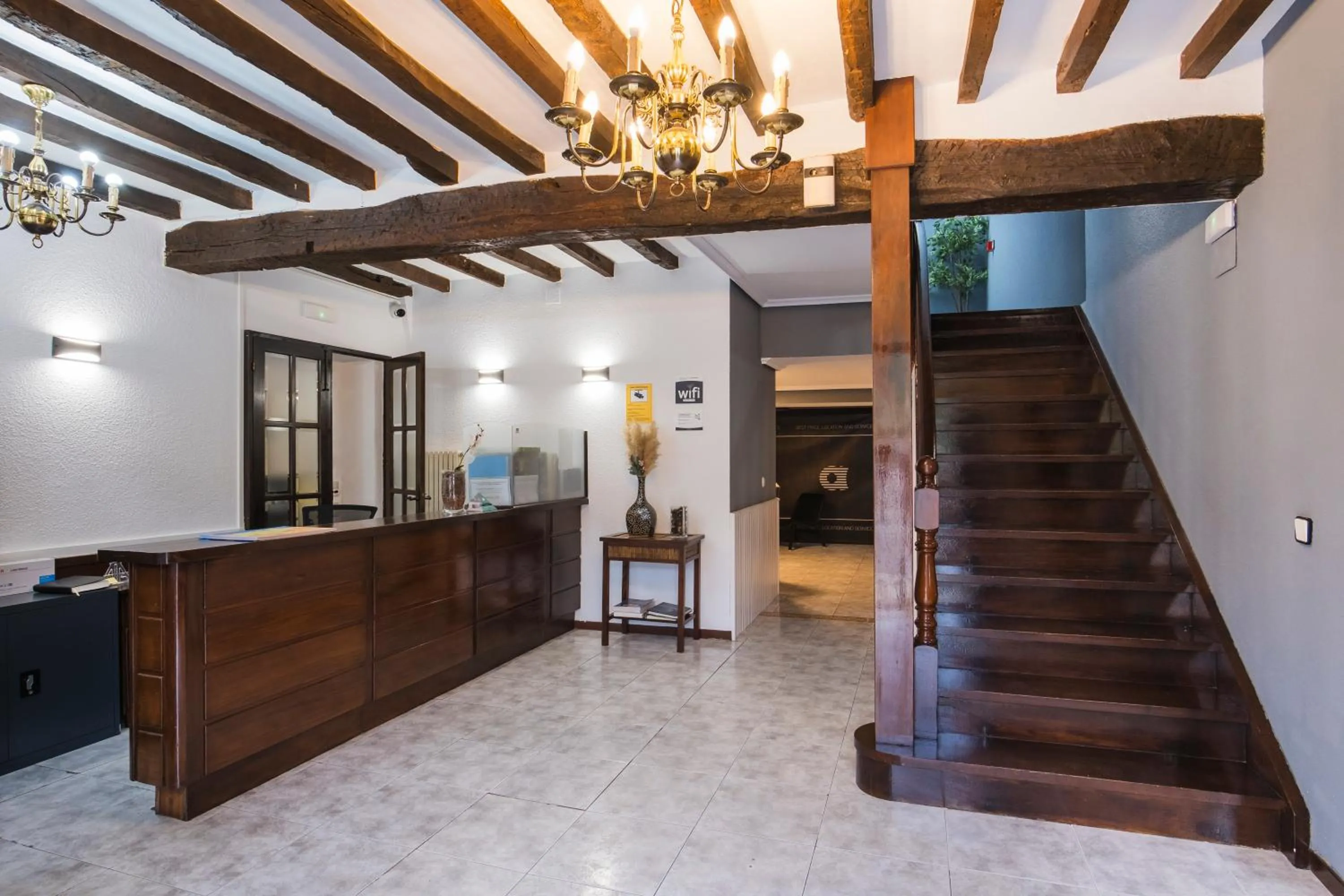 Lobby or reception in Hotel Alda Puerto Calderón