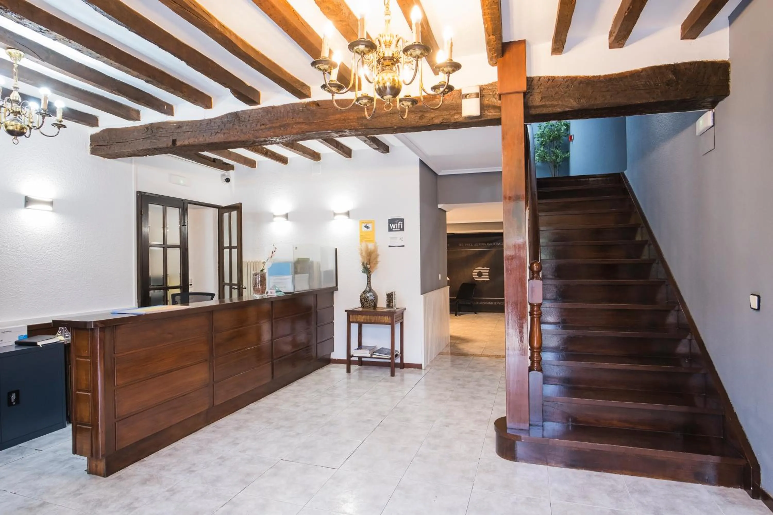 Lobby or reception in Hotel Alda Puerto Calderón