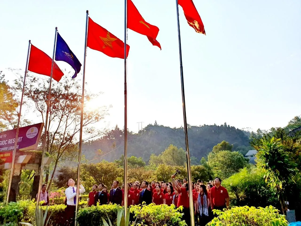 Property logo or sign in Sài Gòn - Bản Giốc Resort