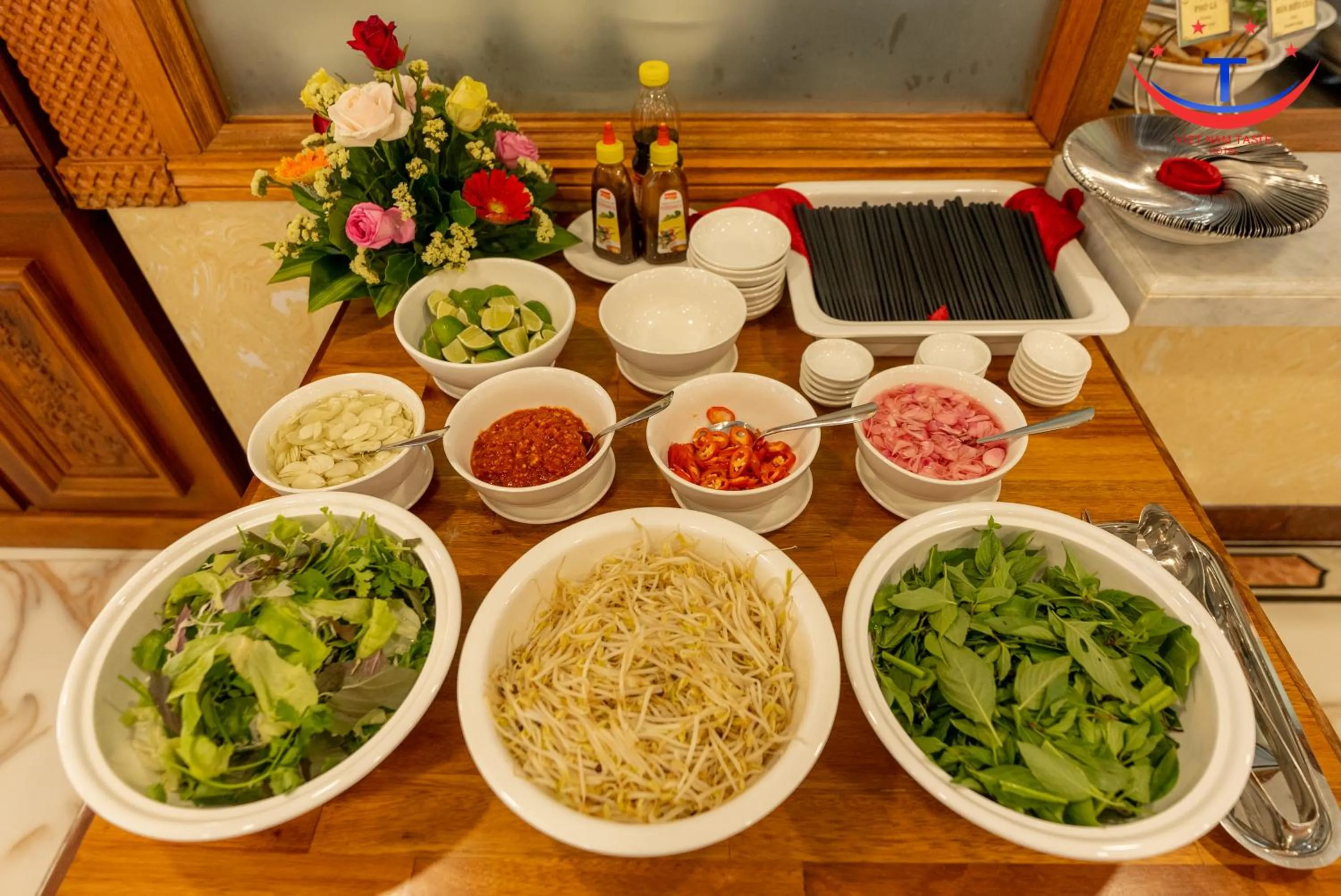 Buffet breakfast in Vietnam Taste Hotel Quy Nhon - Beachfront