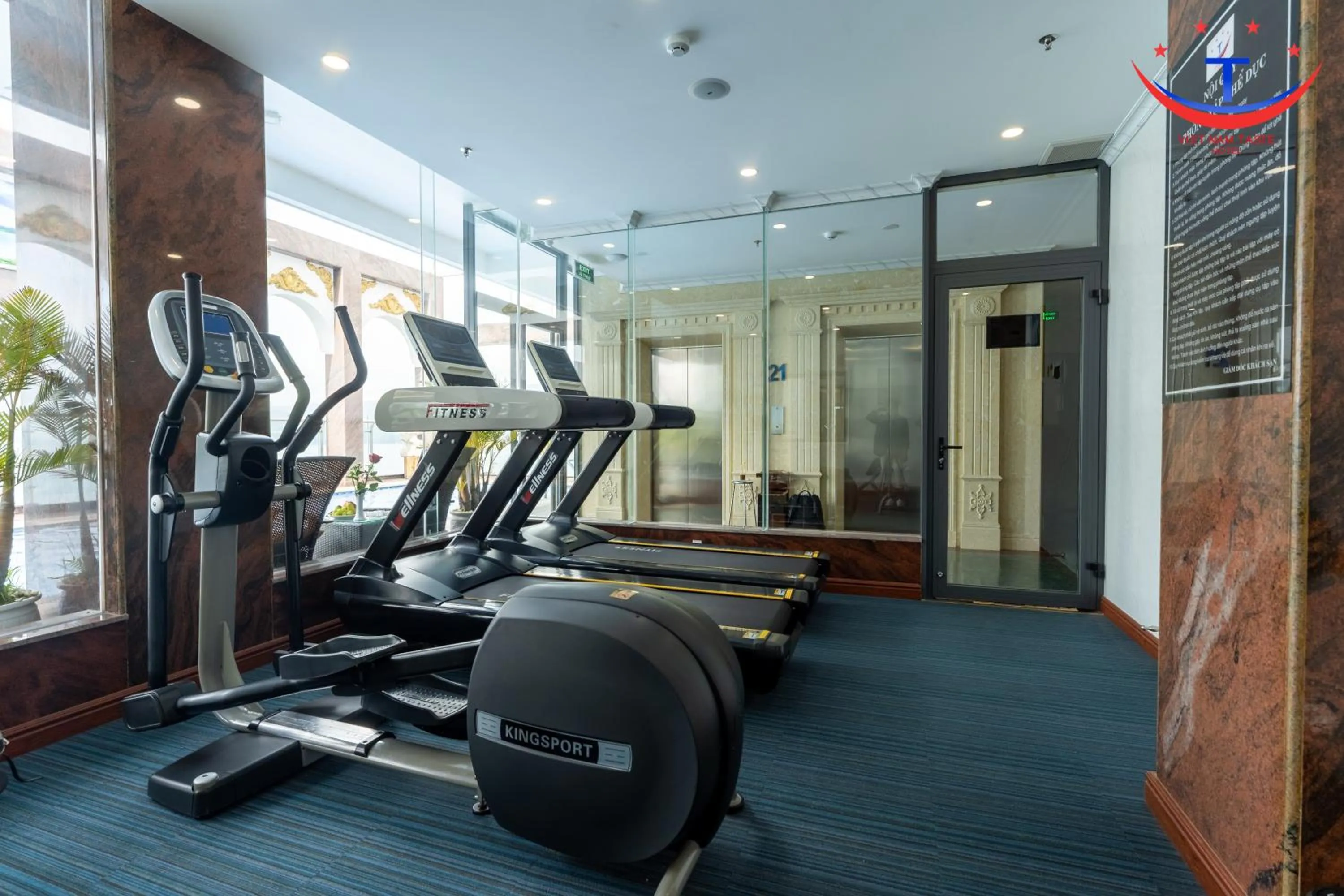 Fitness centre/facilities in Vietnam Taste Hotel Quy Nhon - Beachfront
