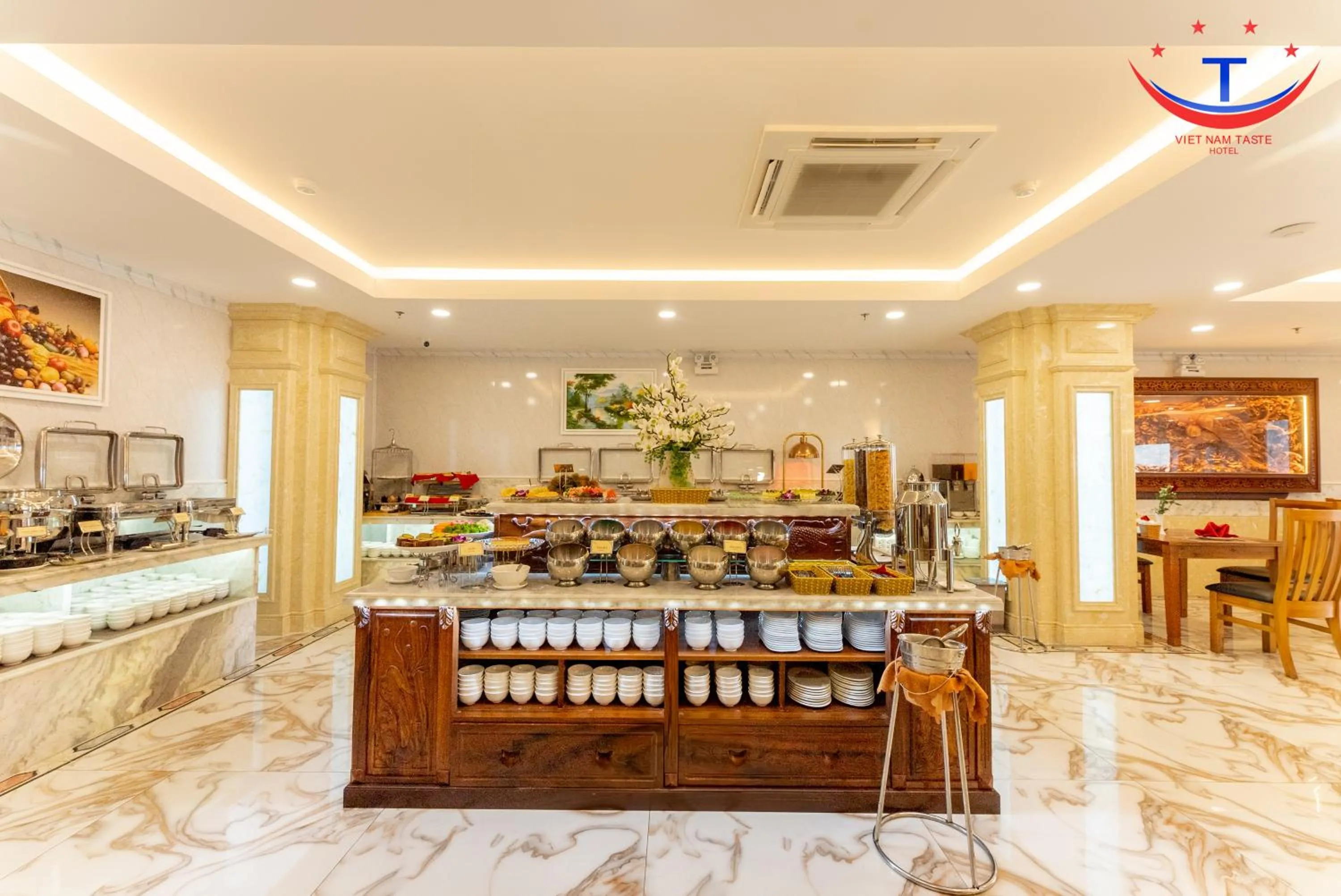 Buffet breakfast in Vietnam Taste Hotel Quy Nhon - Beachfront