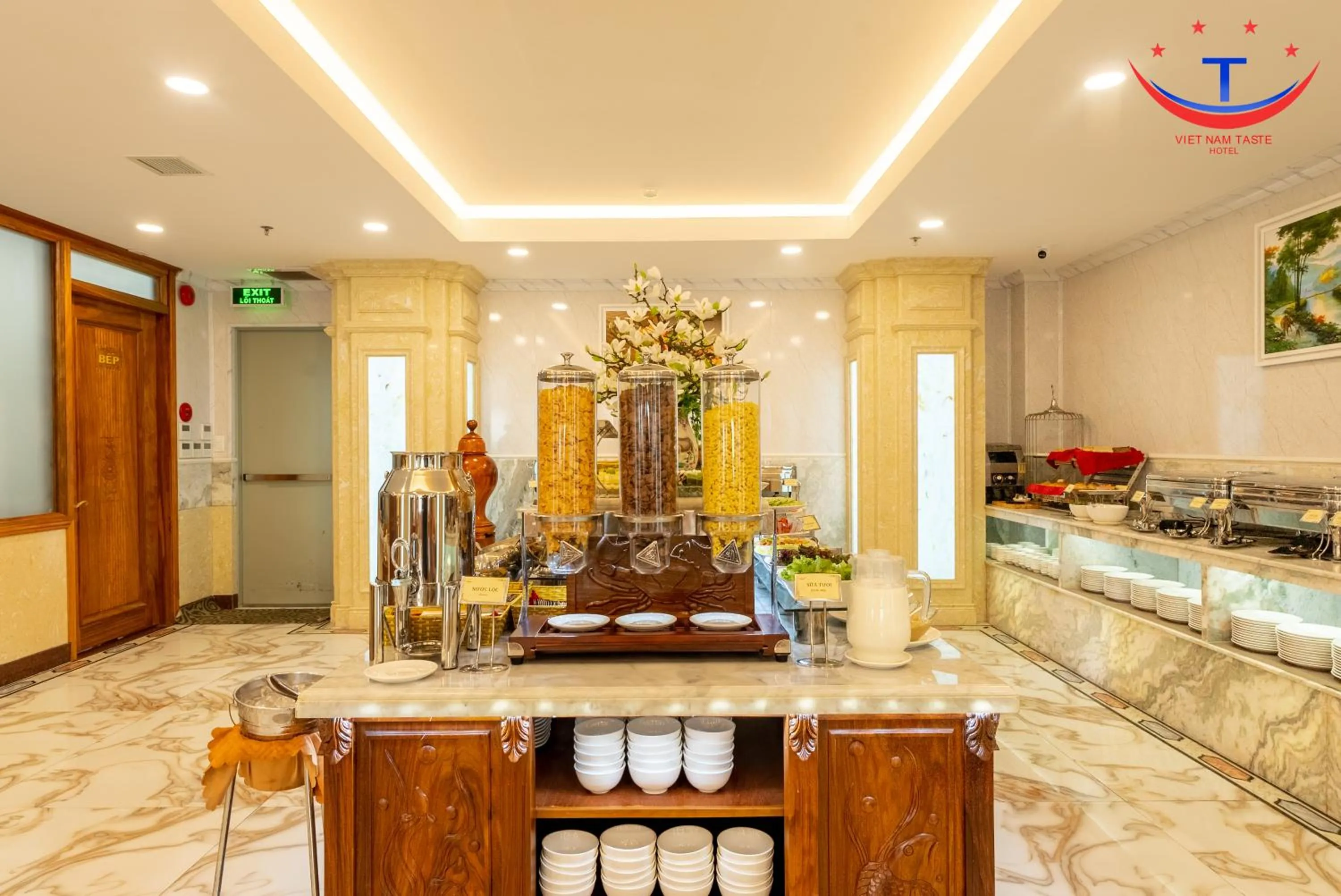 Buffet breakfast in Vietnam Taste Hotel Quy Nhon - Beachfront