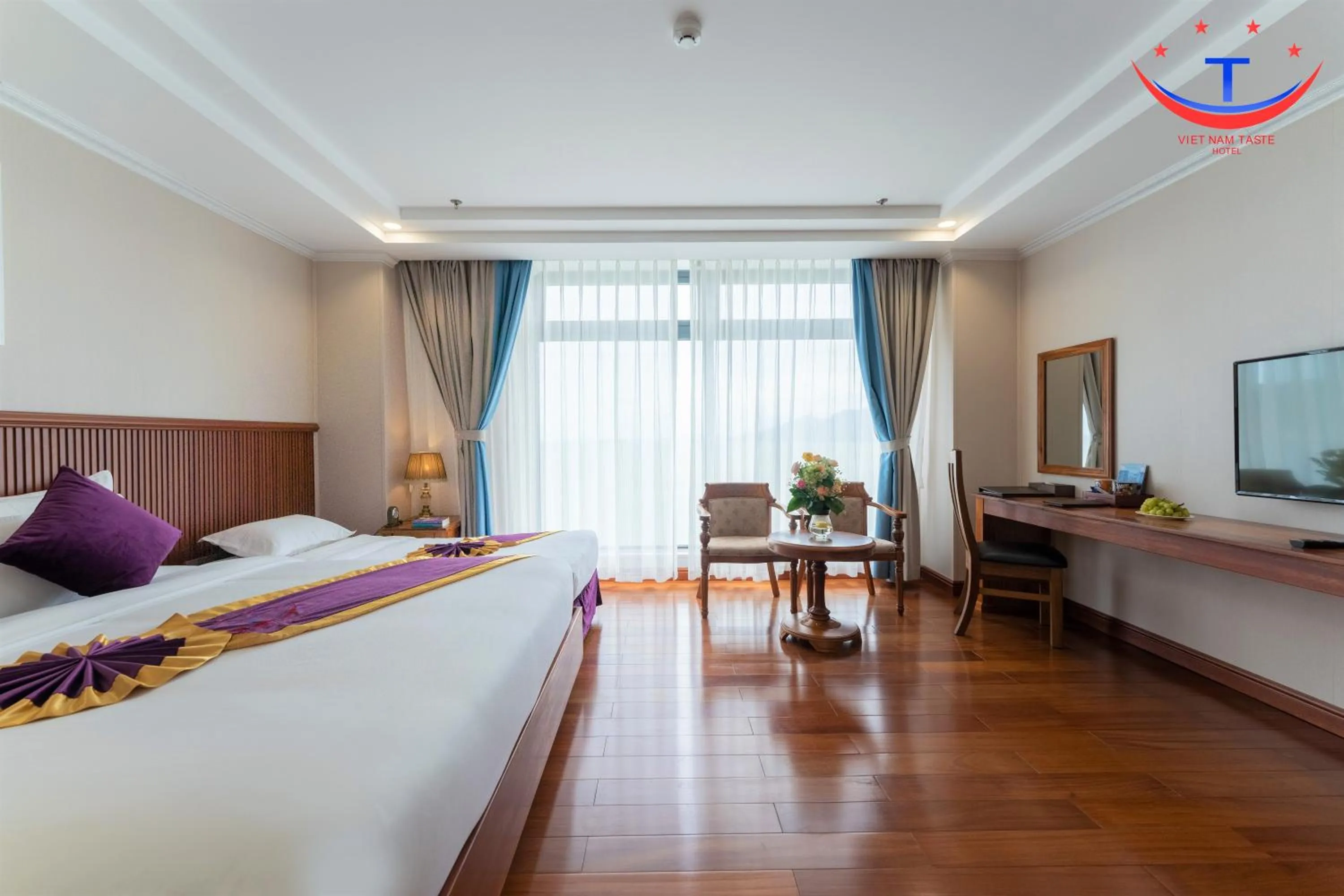 Bed in Vietnam Taste Hotel Quy Nhon - Beachfront