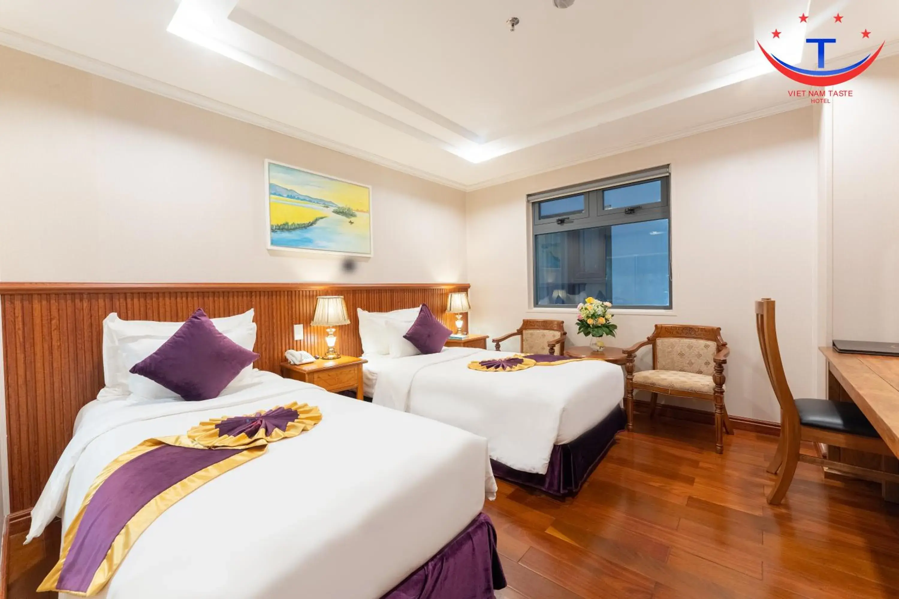 Standard Twin Room in Vietnam Taste Hotel Quy Nhon - Beachfront Standard Twin Room in Vietnam Taste Hotel Quy Nhon - Beachfront