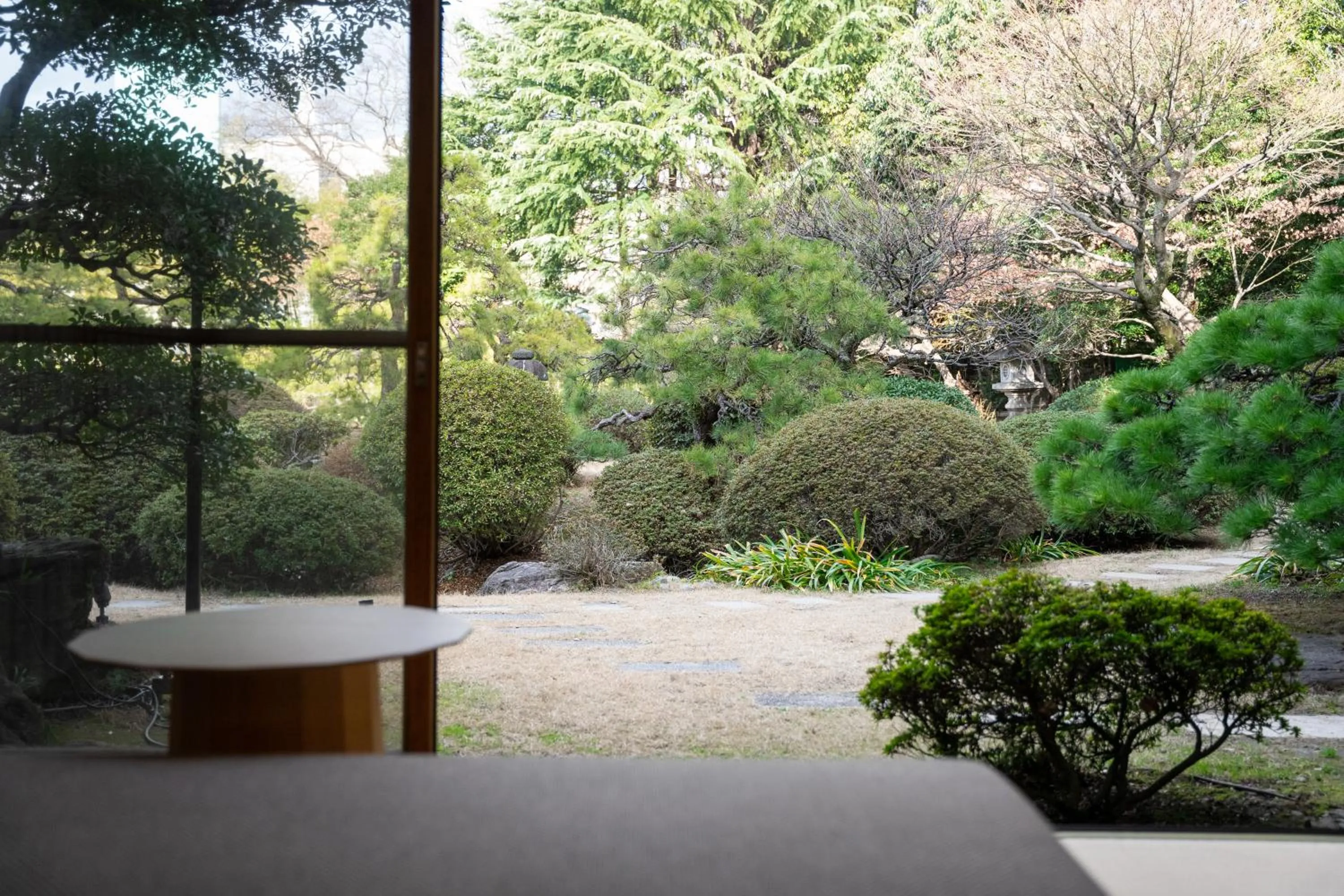 Garden view in Suisui Garden Ryokan (in the Art Hotel Kokura New Tagawa)