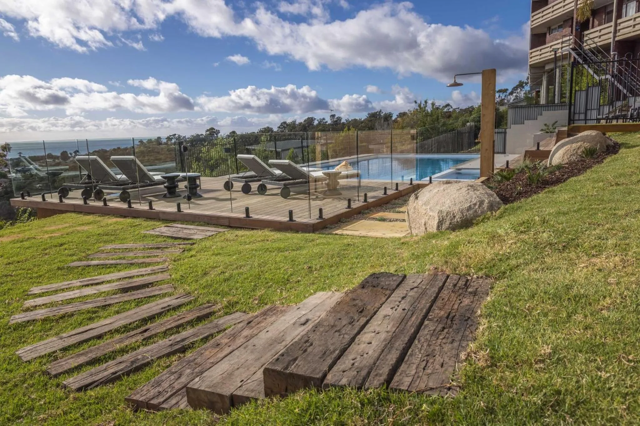 Swimming pool in Hillcrest Merimbula
