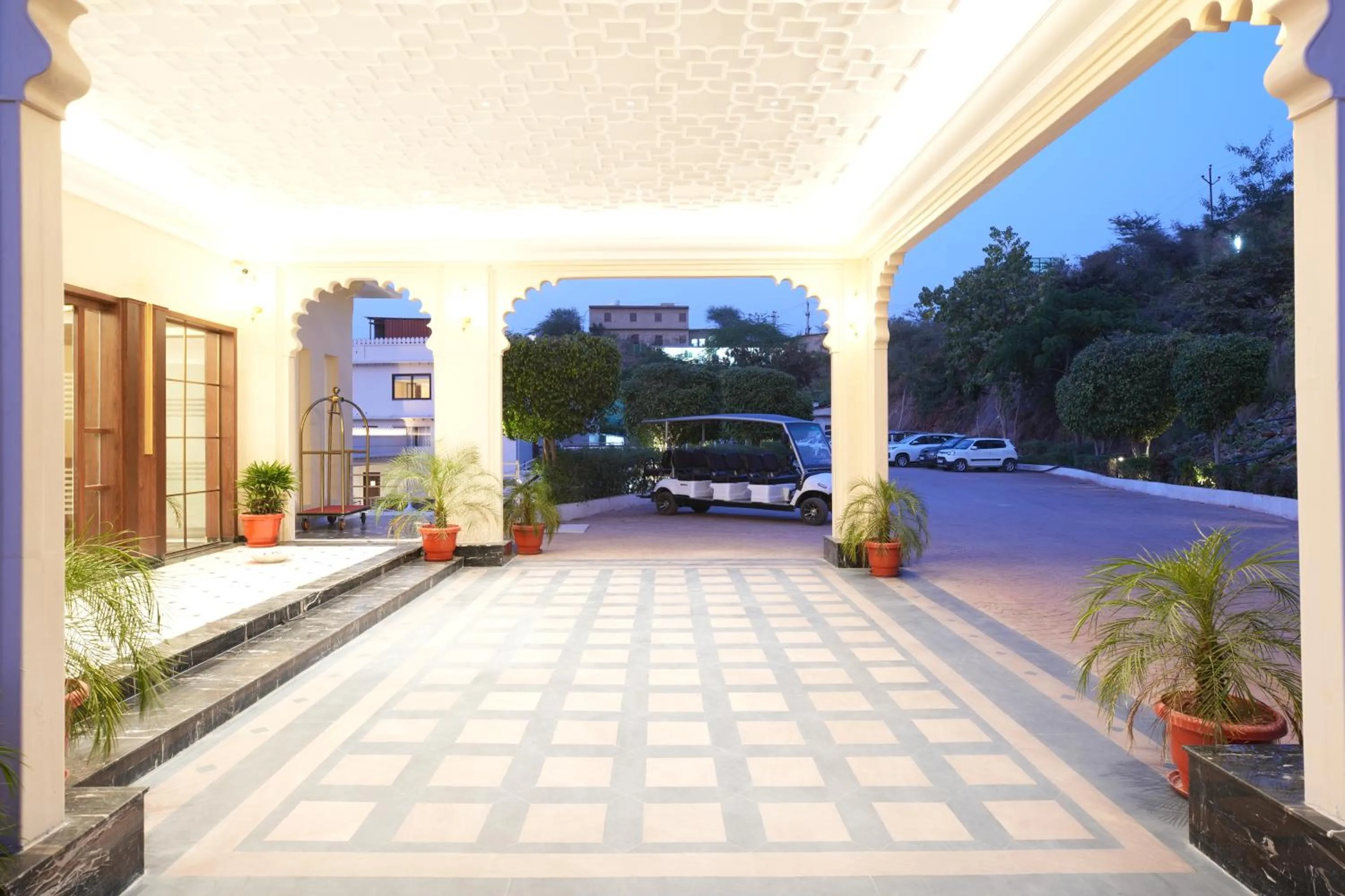 Facade/entrance in Sayaji Resorts & Spa Udaipur