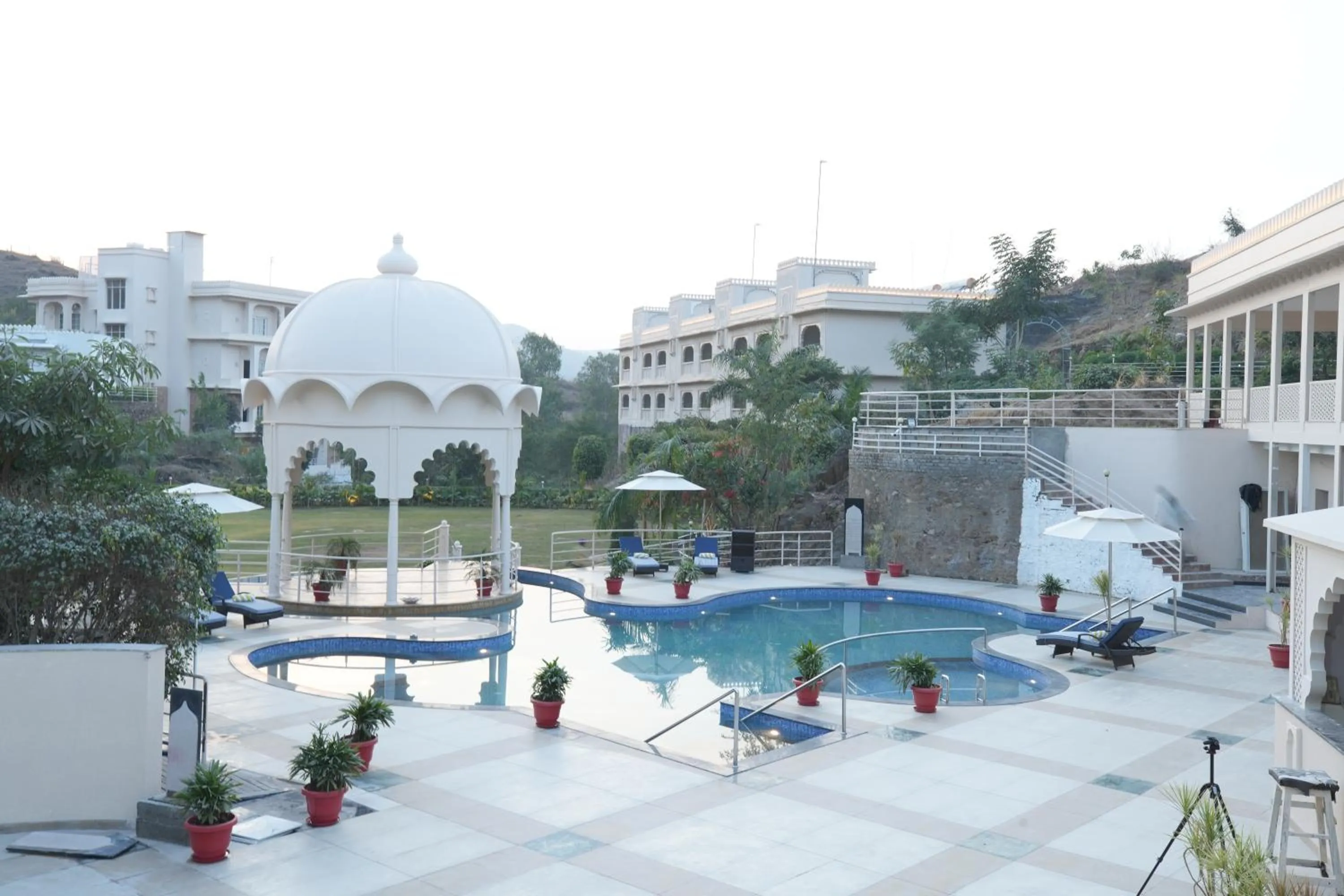 Swimming pool in Sayaji Resorts & Spa Udaipur