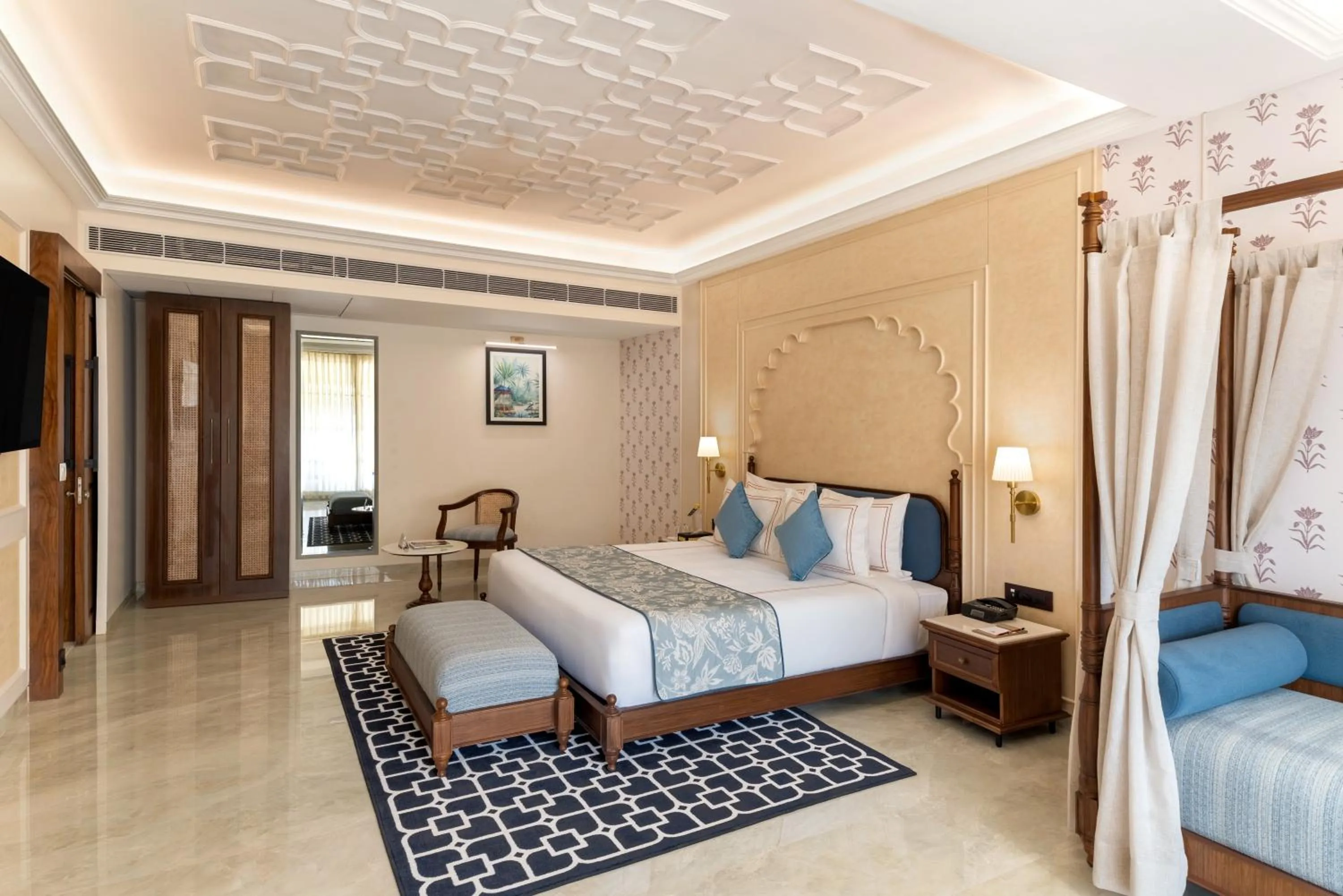 Bedroom, Bed in Sayaji Resorts & Spa Udaipur