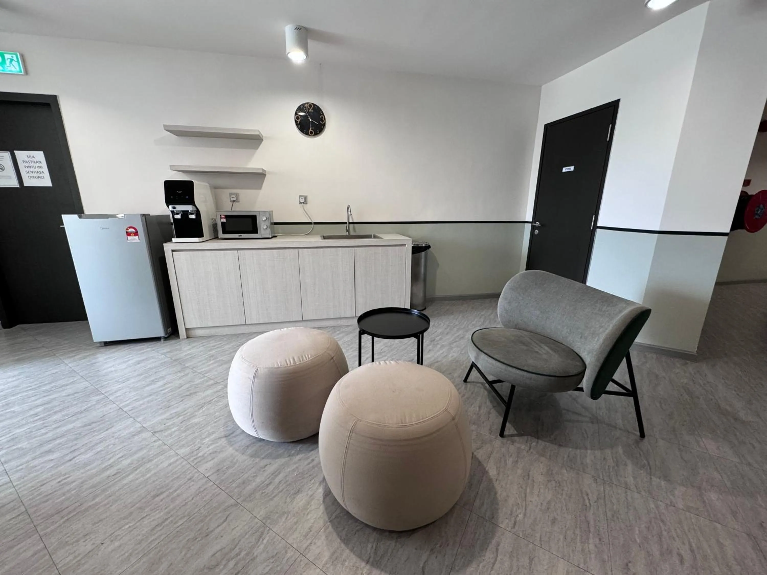 Kitchen or kitchenette in Woco Boutique Hotel Kinrara