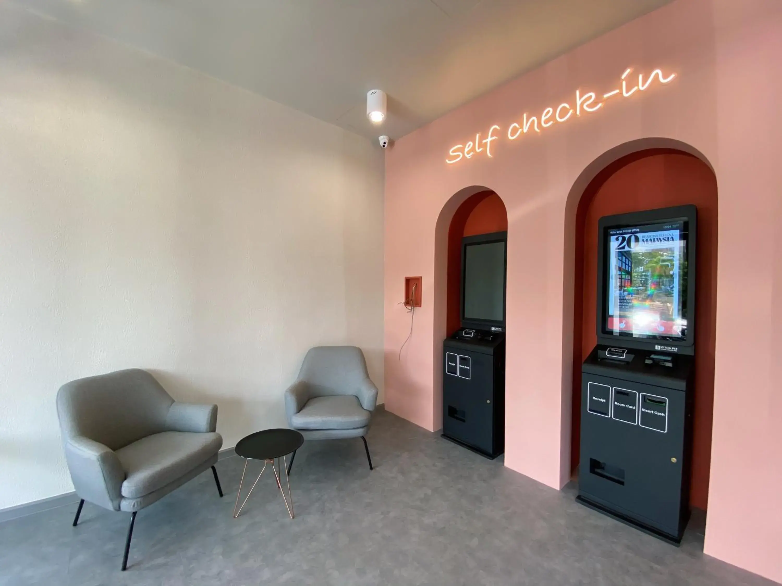 Seating area in Woco Hotel Kinrara