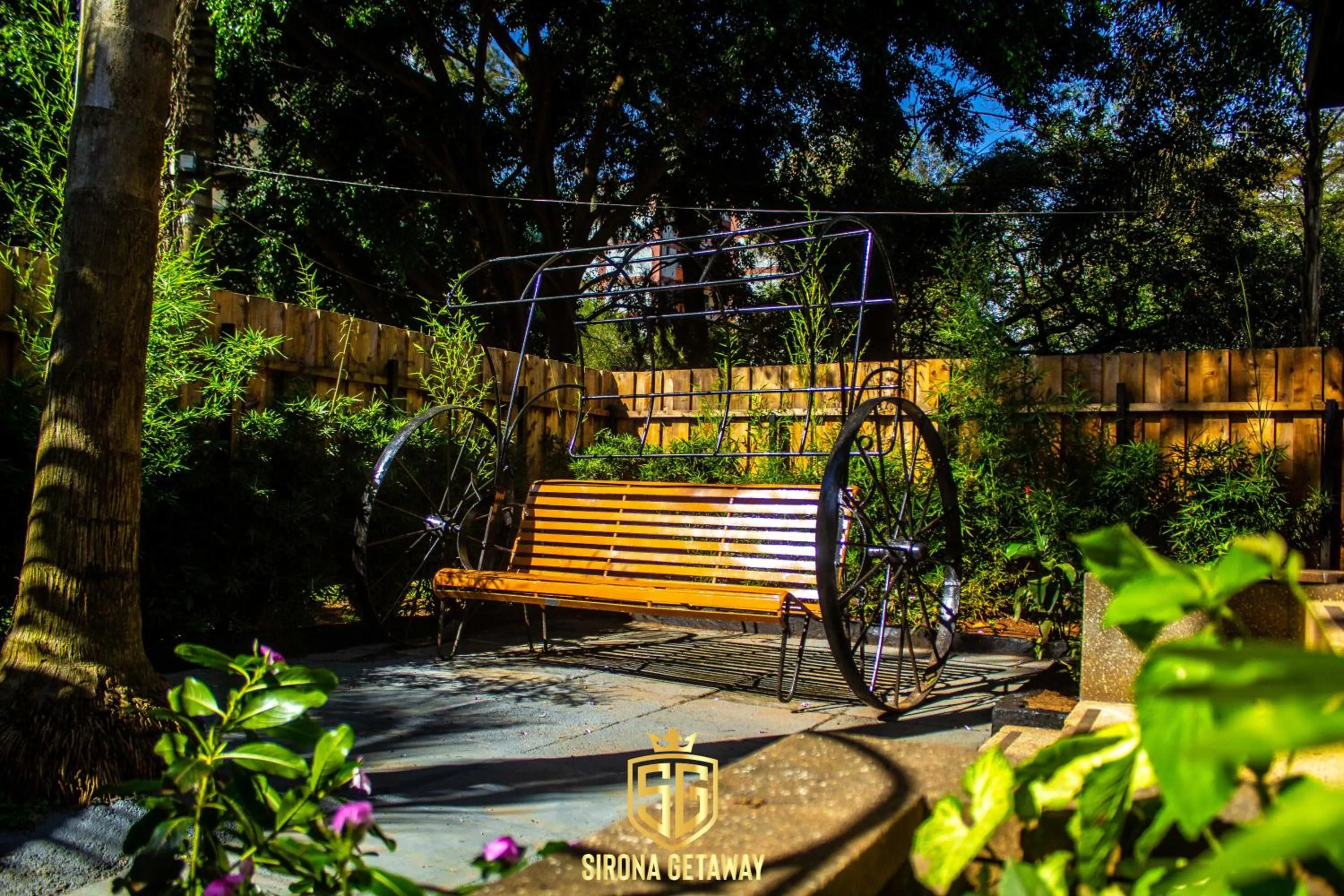 Garden in Sirona Getaway Hotel