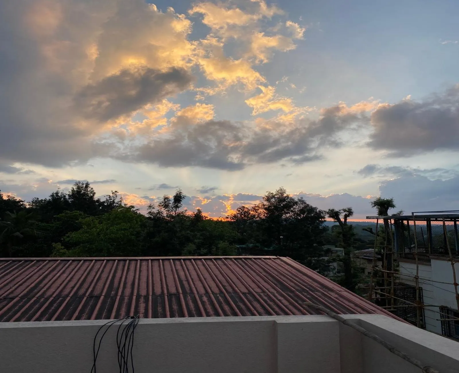 Balcony/Terrace in Galaxy Residency, Panchgani - MTDC Approved