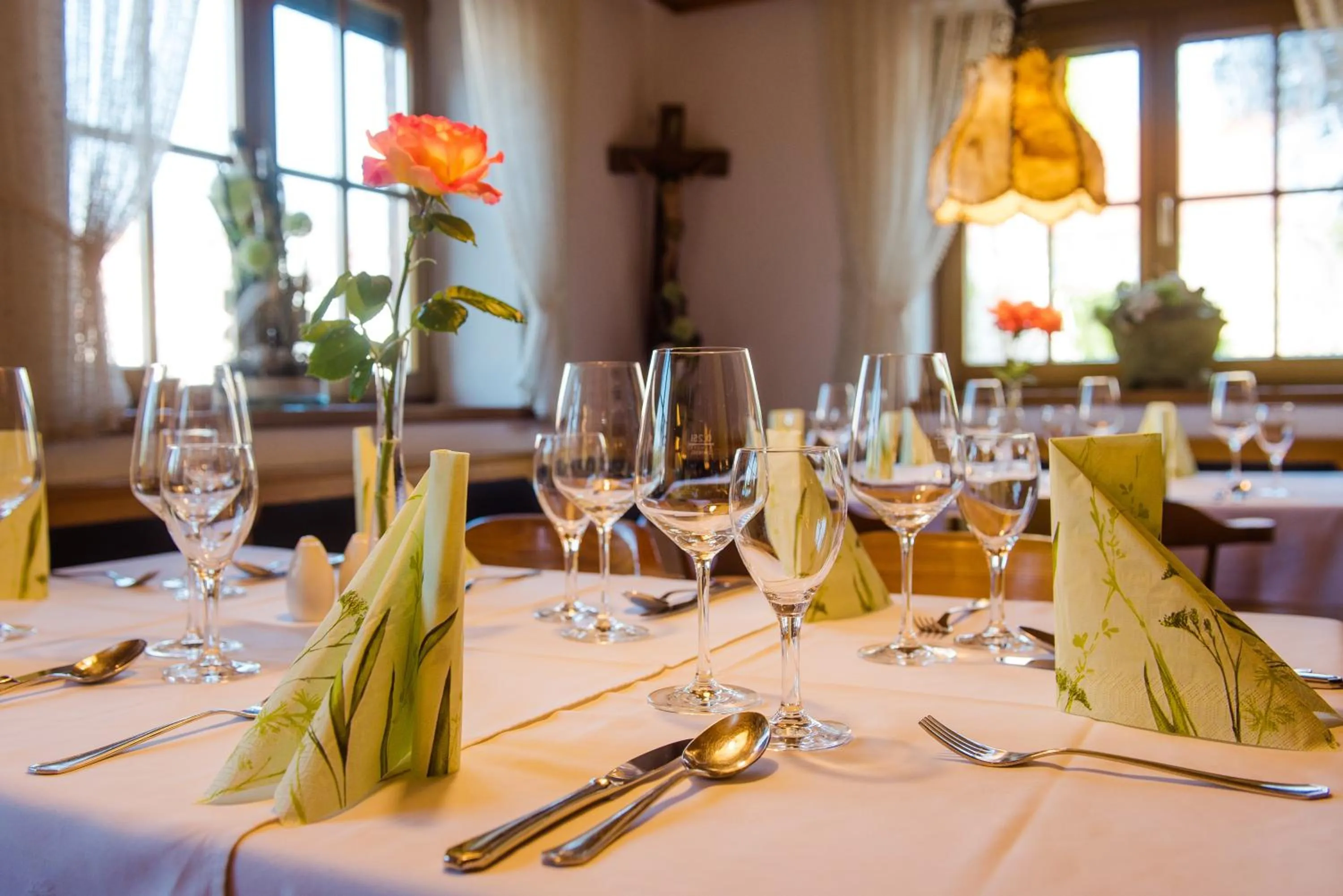 Dinner in Hotel Gasthof zum Rössle