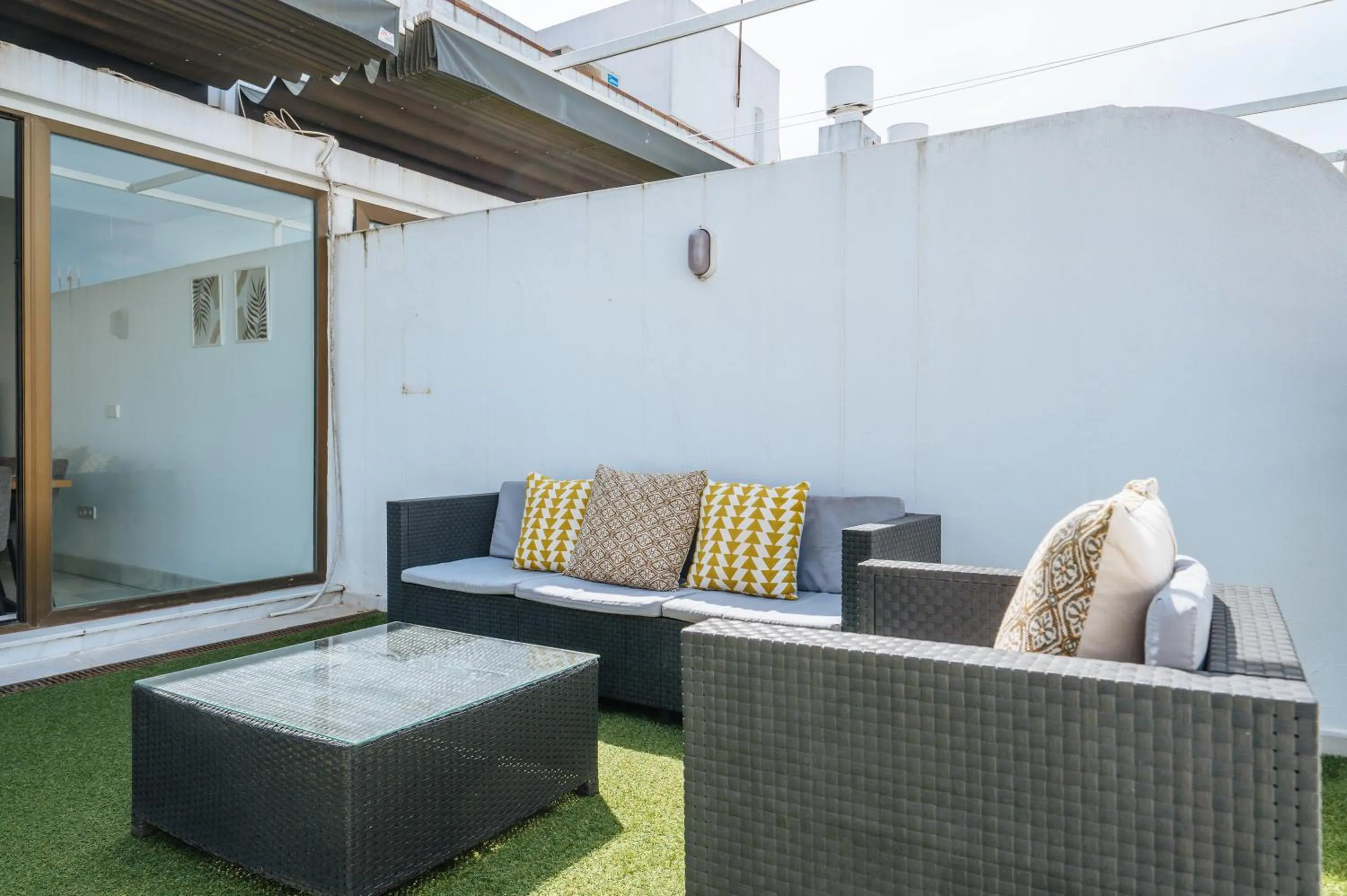 Balcony/Terrace in Áticos Magdalena