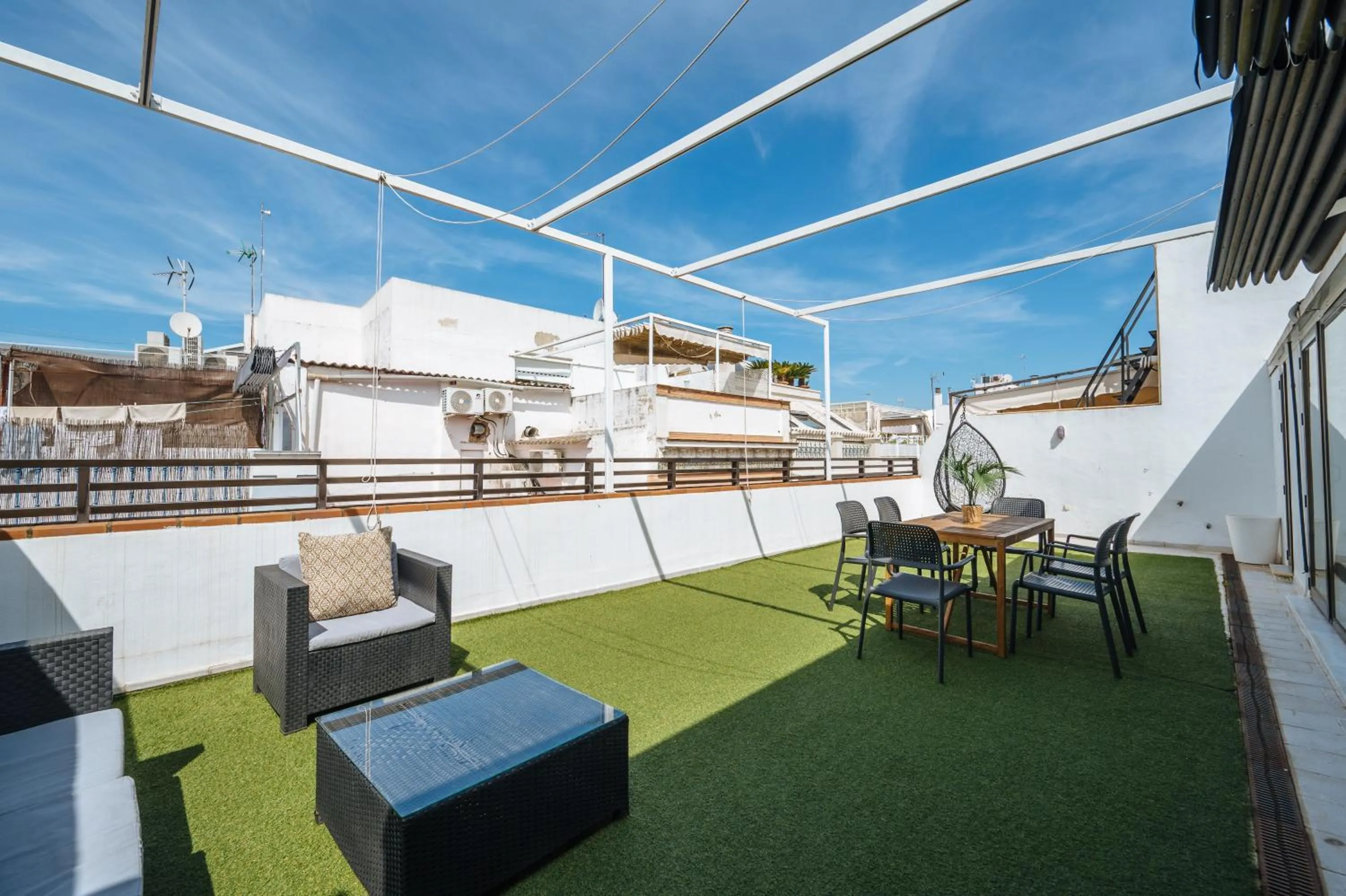 Balcony/Terrace in Áticos Magdalena