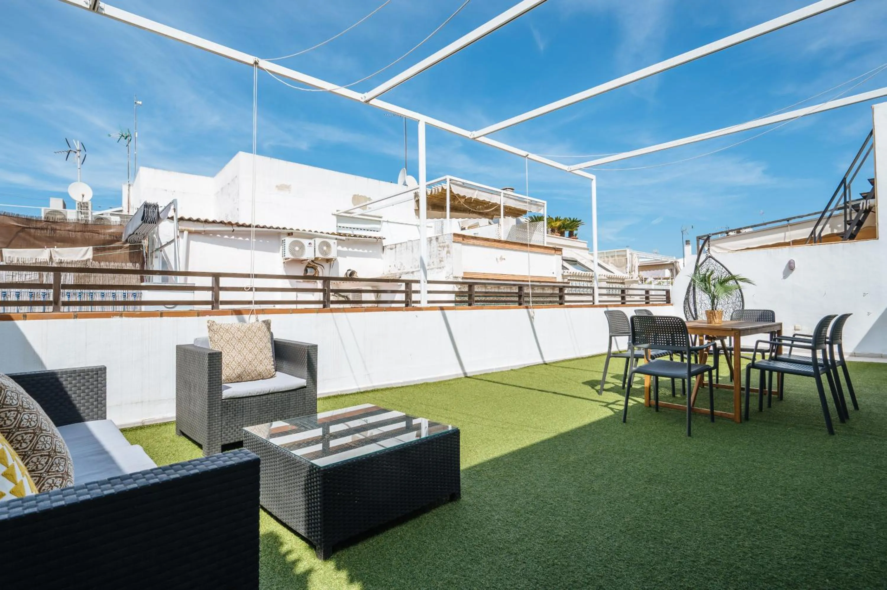Balcony/Terrace in Áticos Magdalena