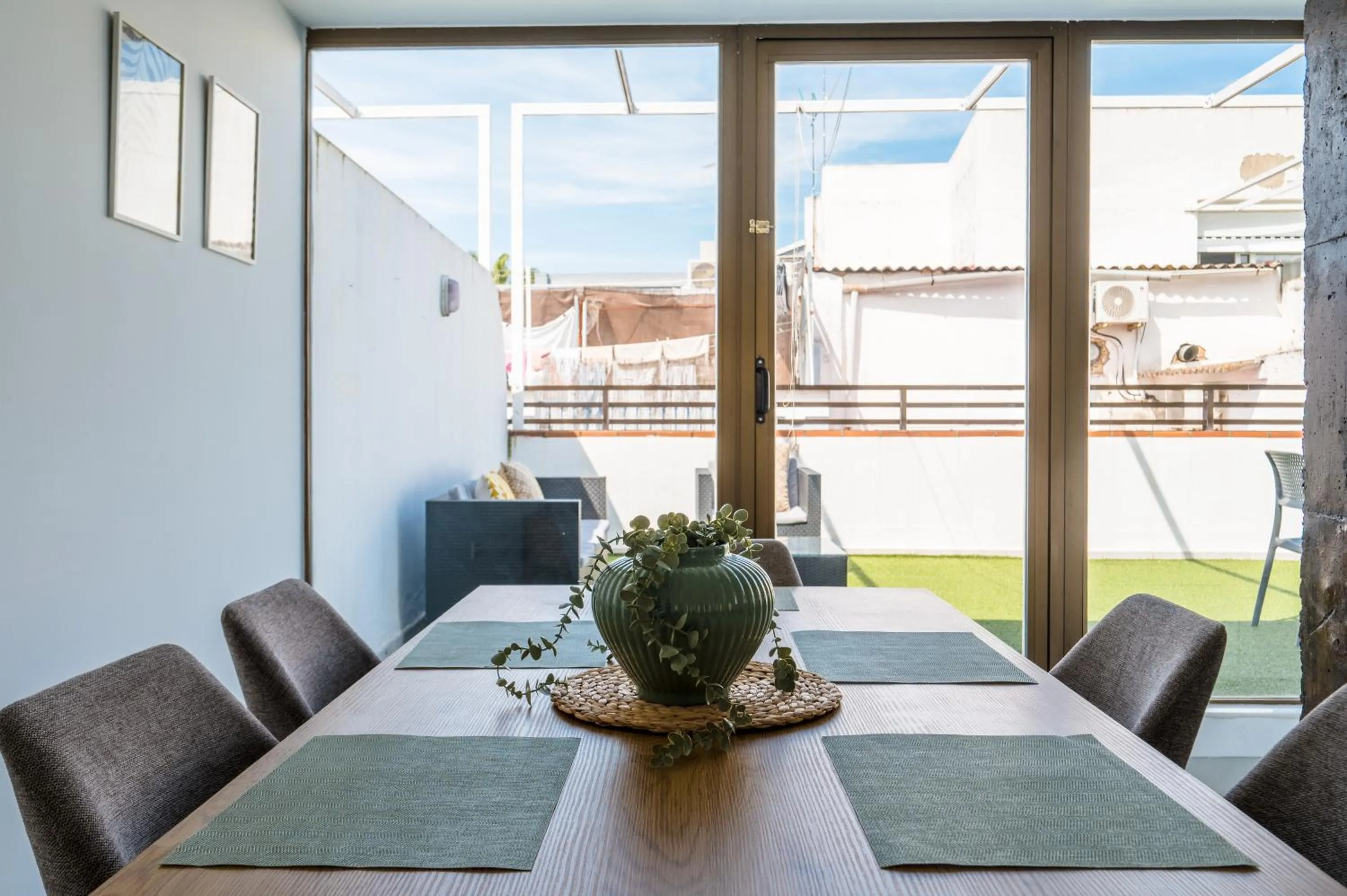 Dining area in Áticos Magdalena