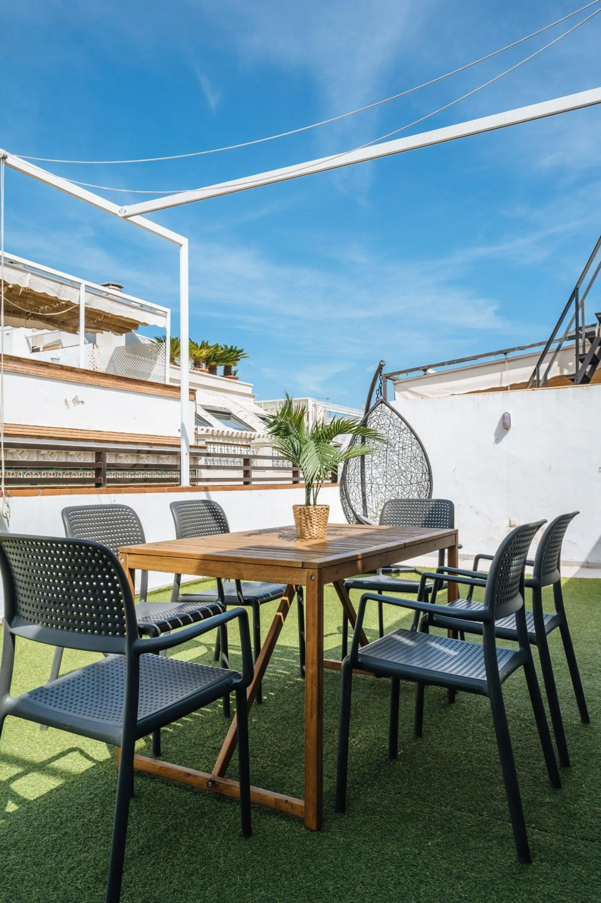 Balcony/Terrace in Áticos Magdalena