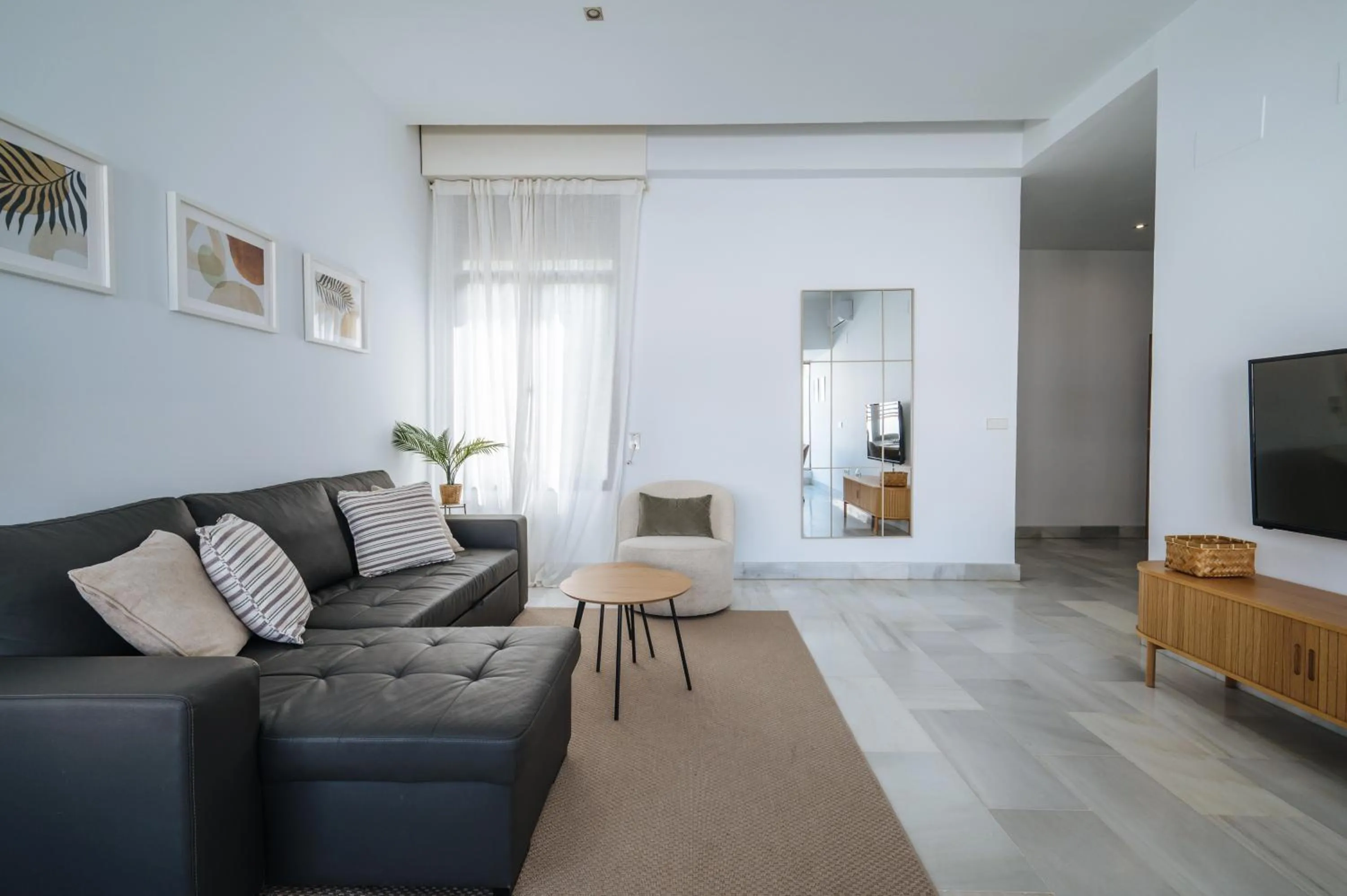 Living room in Áticos Magdalena