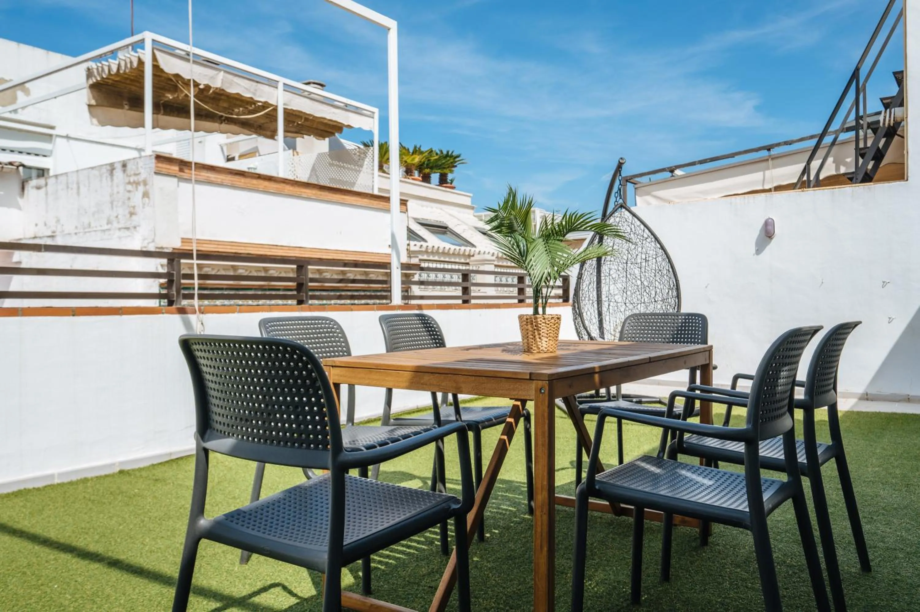 Balcony/Terrace in Áticos Magdalena