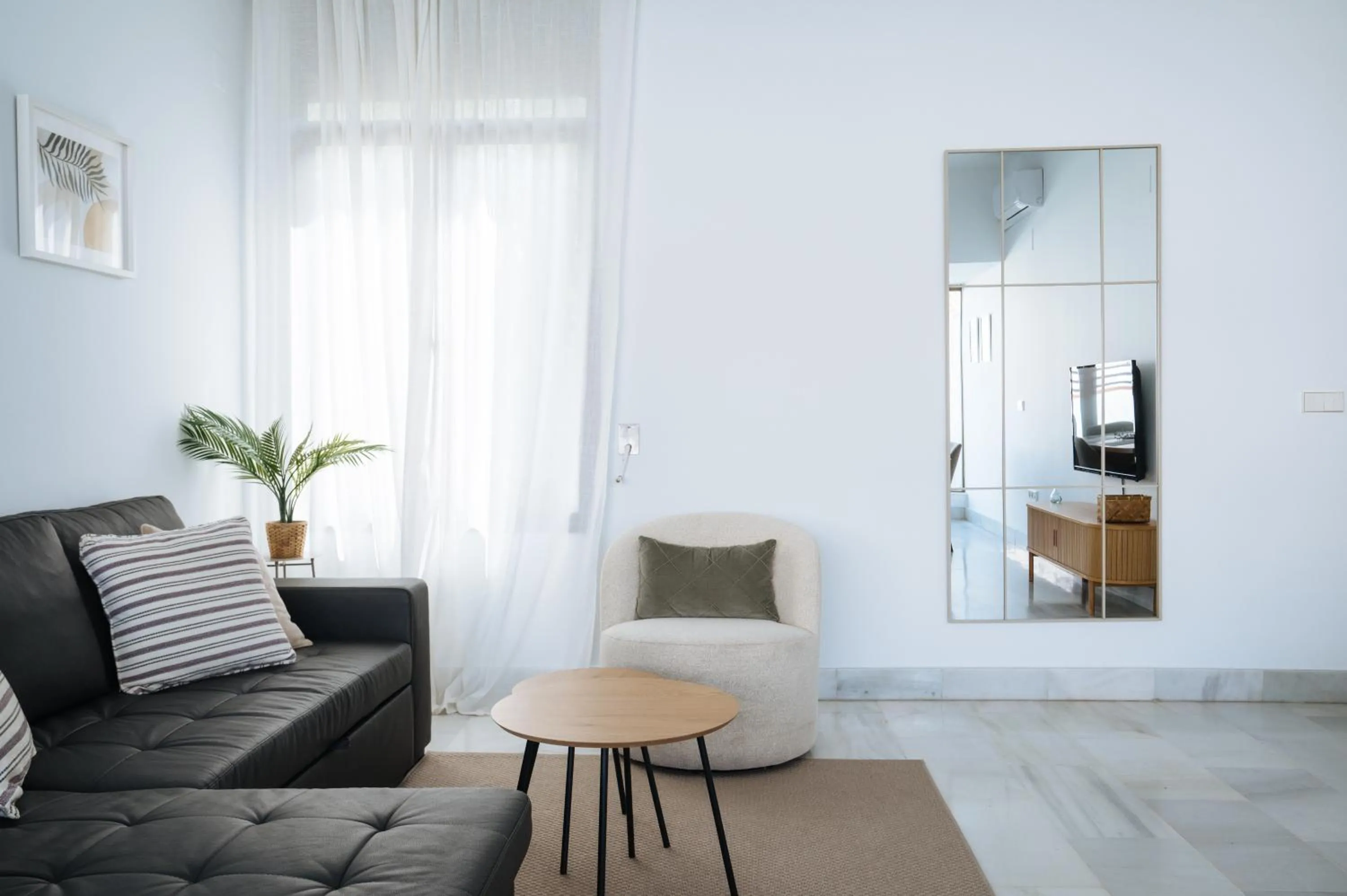 Living room in Áticos Magdalena