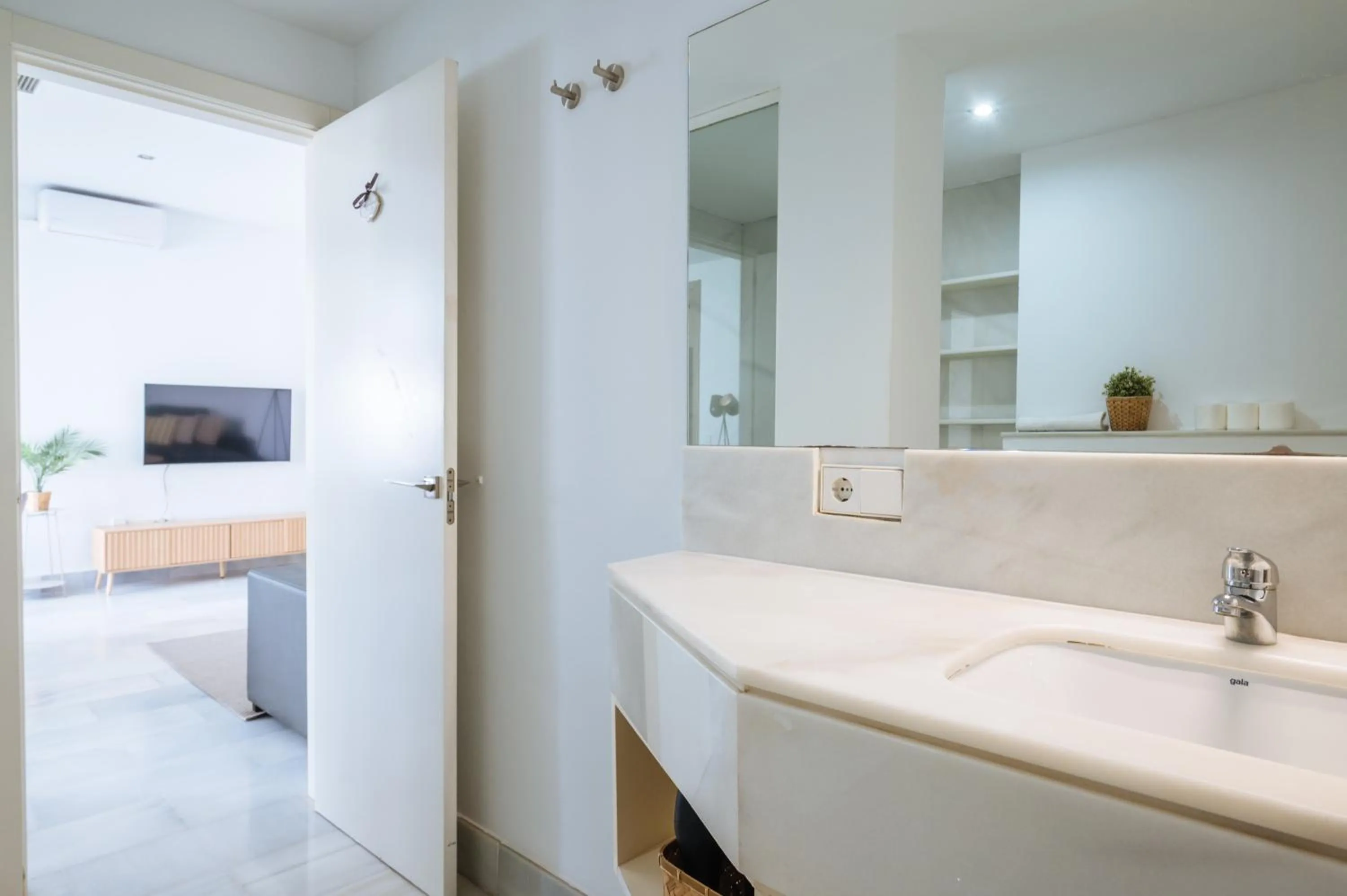Bathroom in Áticos Magdalena