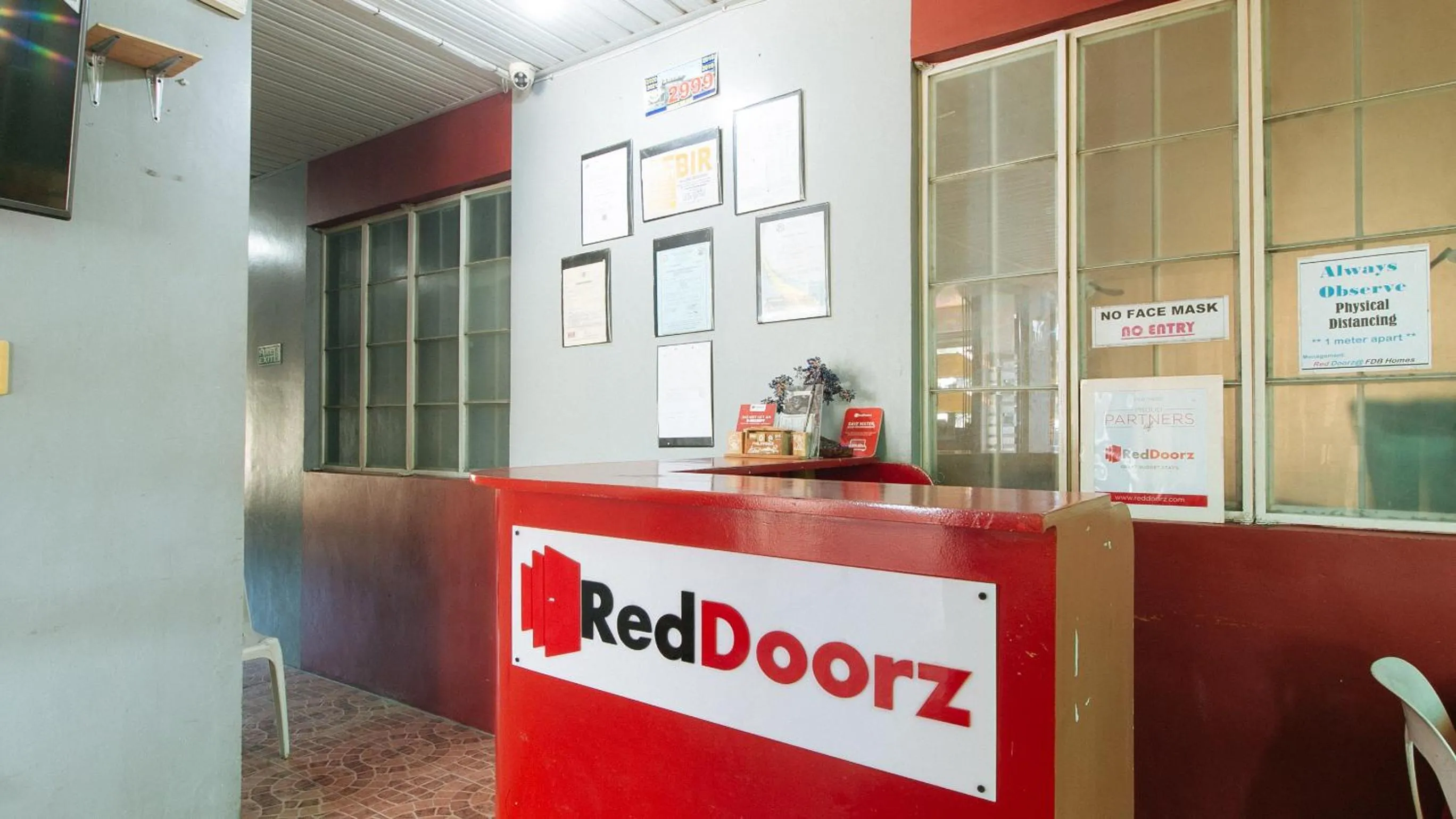 Lobby or reception in RedDoorz @ FDB Homes Nueva Ecija