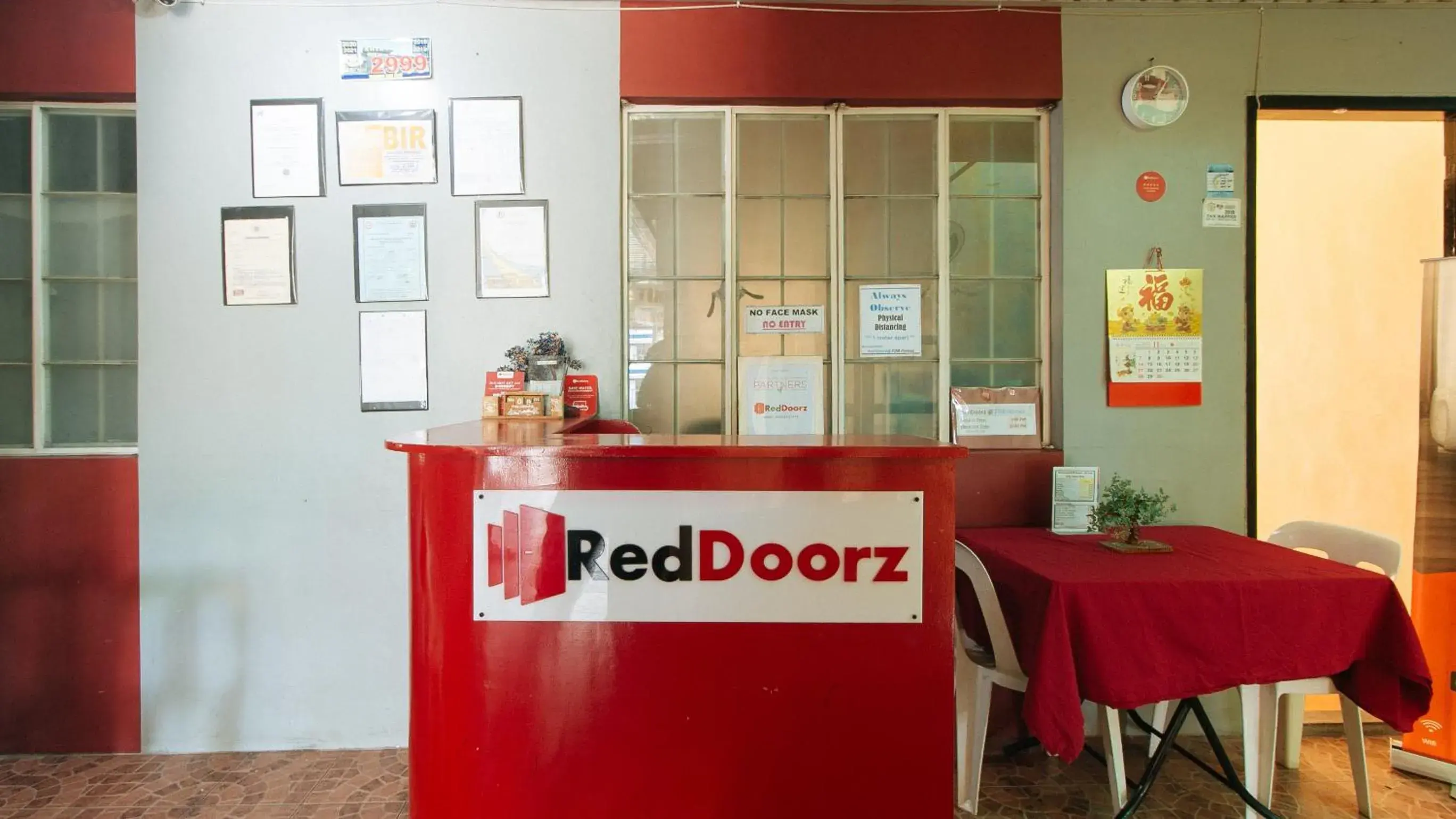 Lobby or reception in RedDoorz @ FDB Homes Nueva Ecija Lobby or reception in RedDoorz @ FDB Homes Nueva Ecija