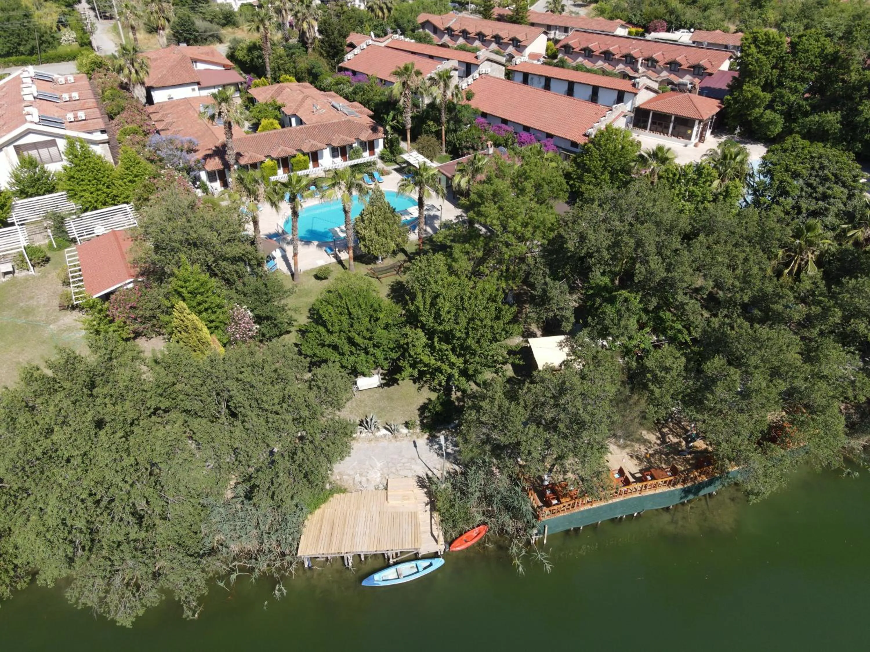 Bird's eye view in Dalyan YUNUS HOTEL