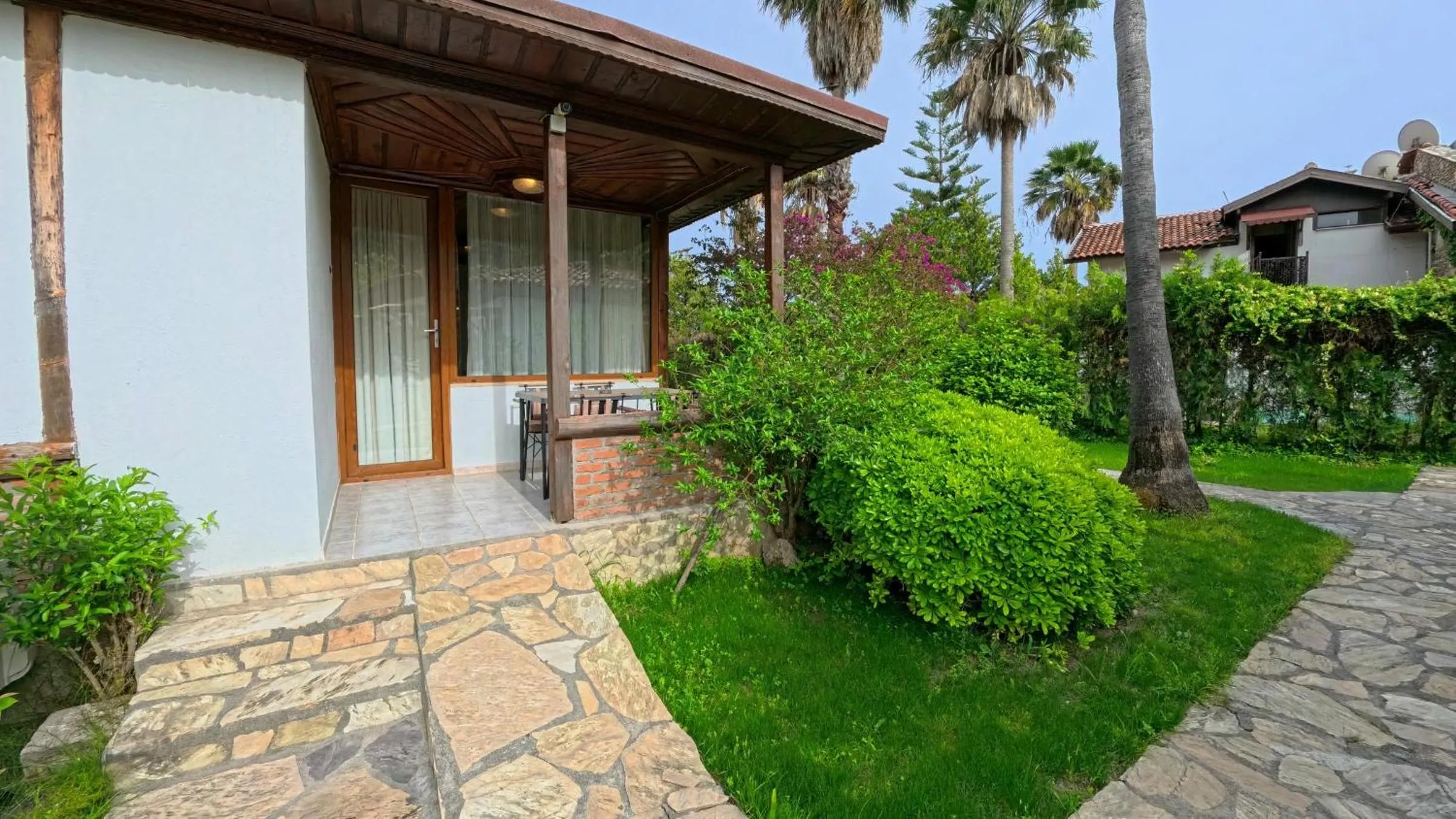 Garden view in Dalyan YUNUS HOTEL