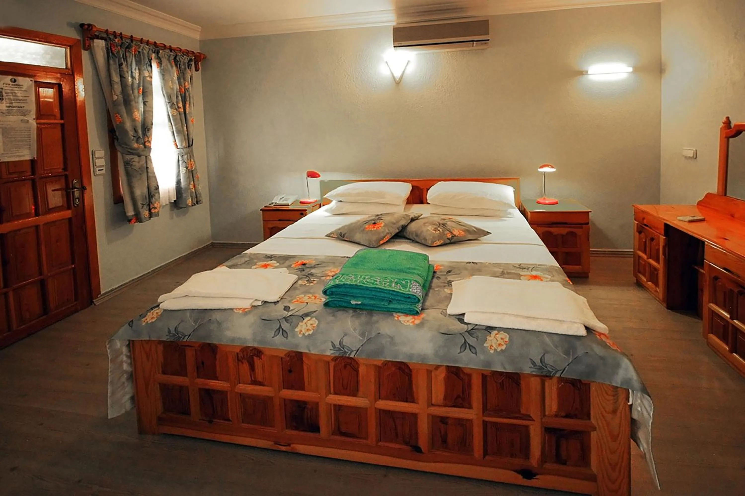 Bed in Dalyan YUNUS HOTEL