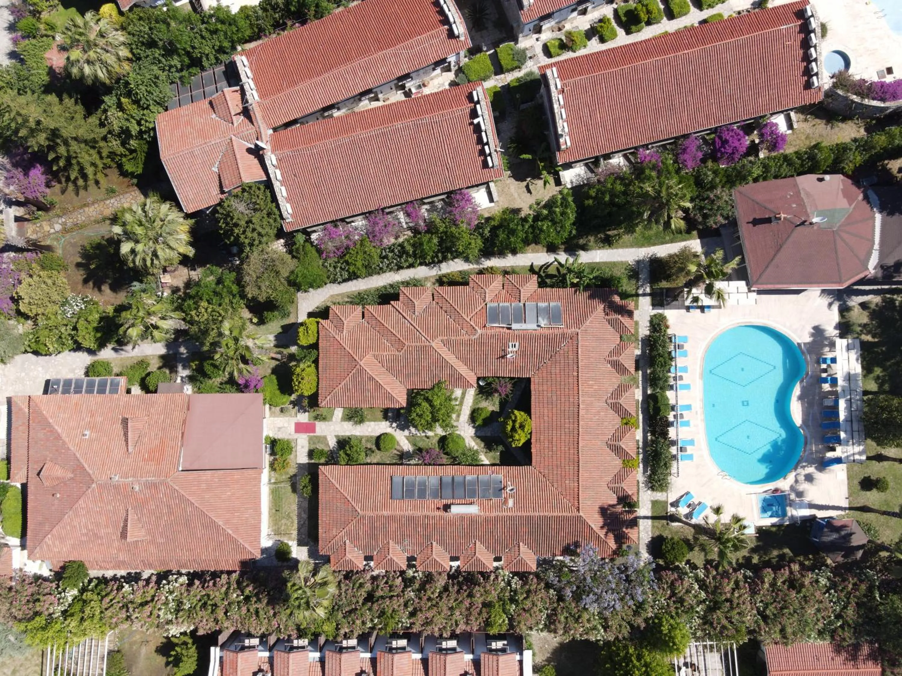 Bird's eye view in Dalyan YUNUS HOTEL