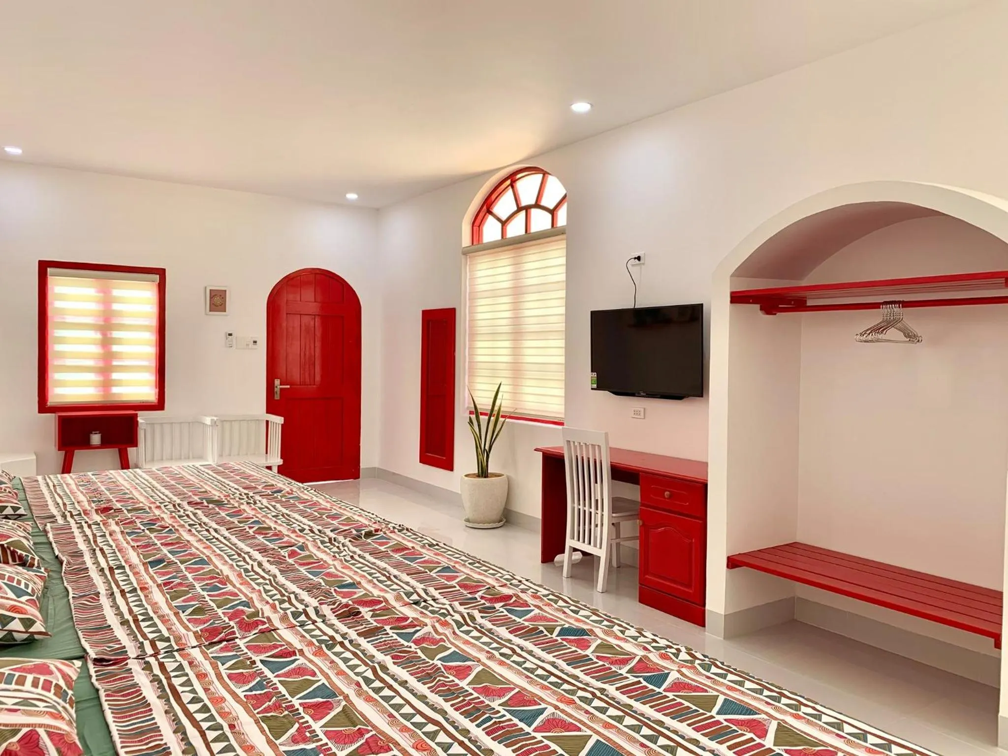 Bed in Moonbeam Homestay & Mini-resort Mui Ne