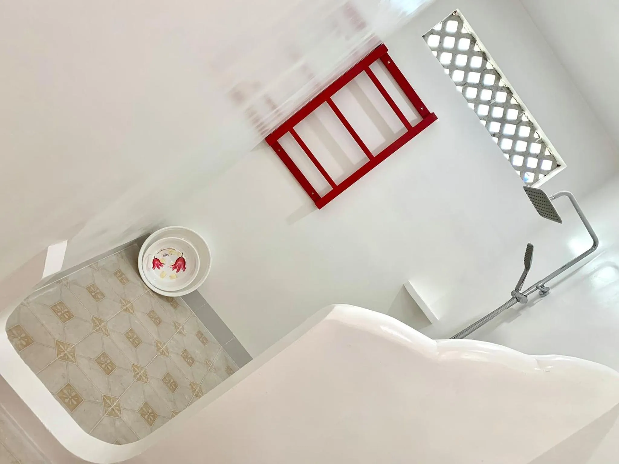 Bathroom, Bed in Moonbeam Homestay & Mini-resort Mui Ne