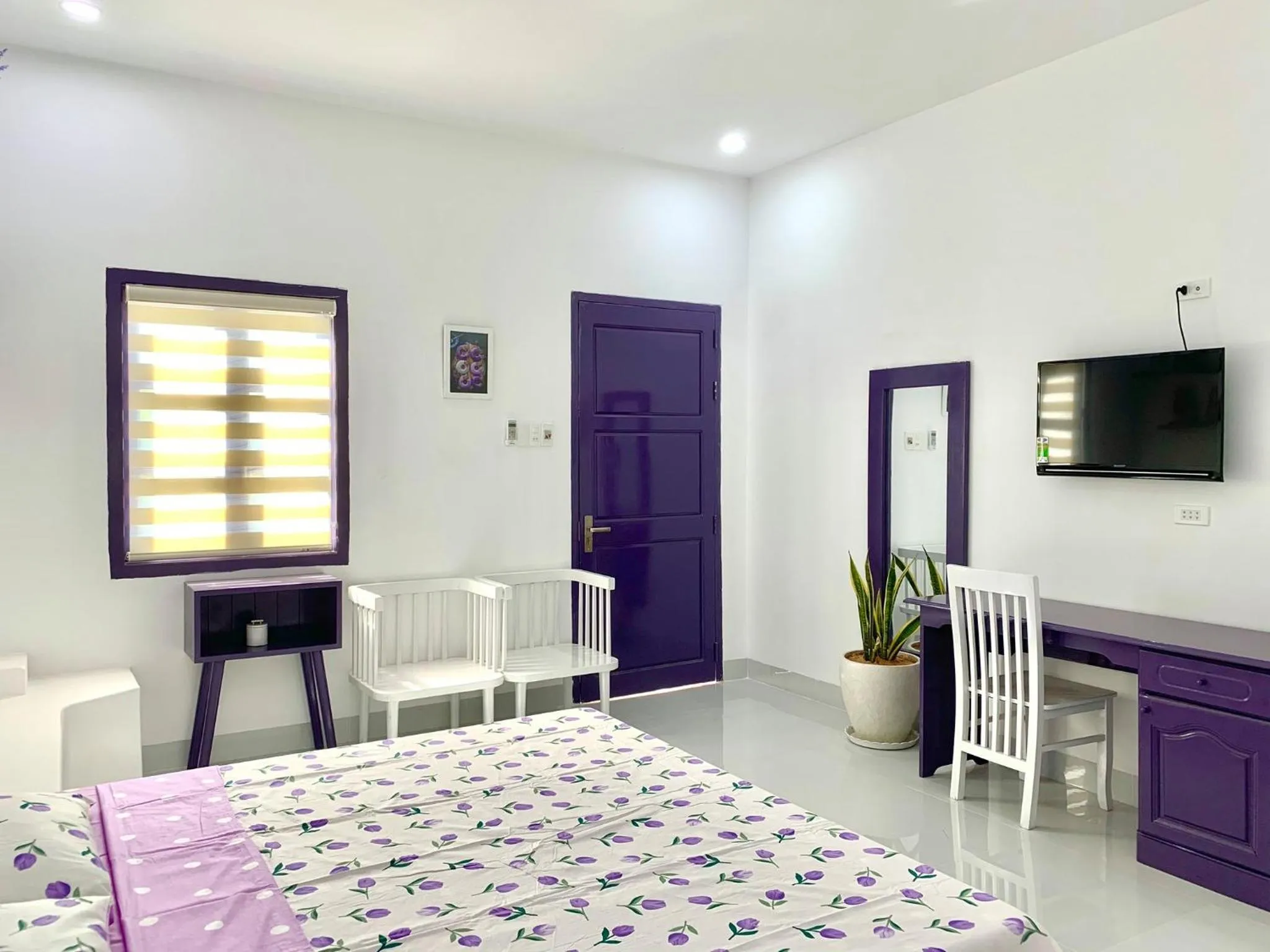 Bed in Moonbeam Homestay & Mini-resort Mui Ne