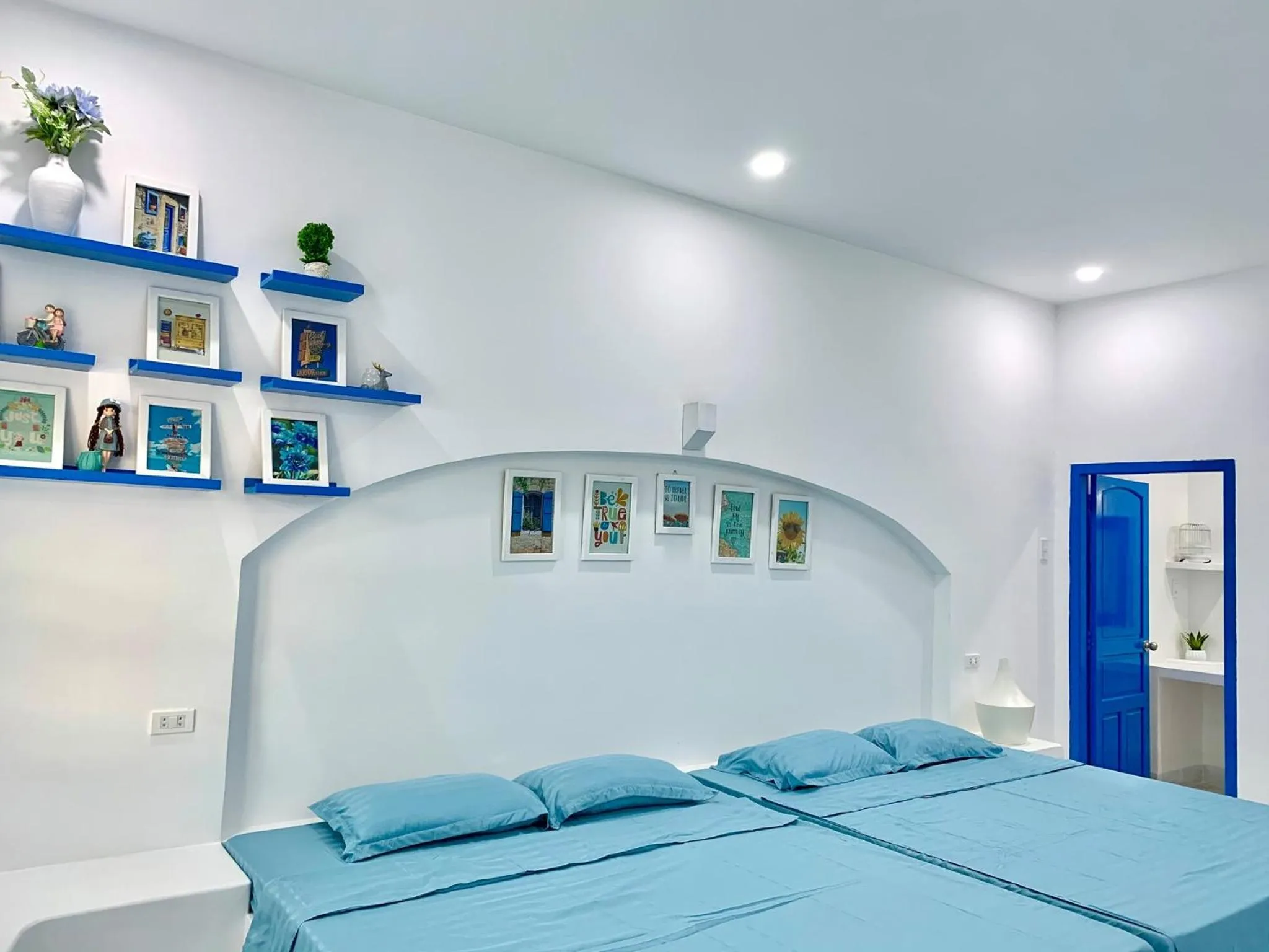 Bed in Moonbeam Homestay & Mini-resort Mui Ne