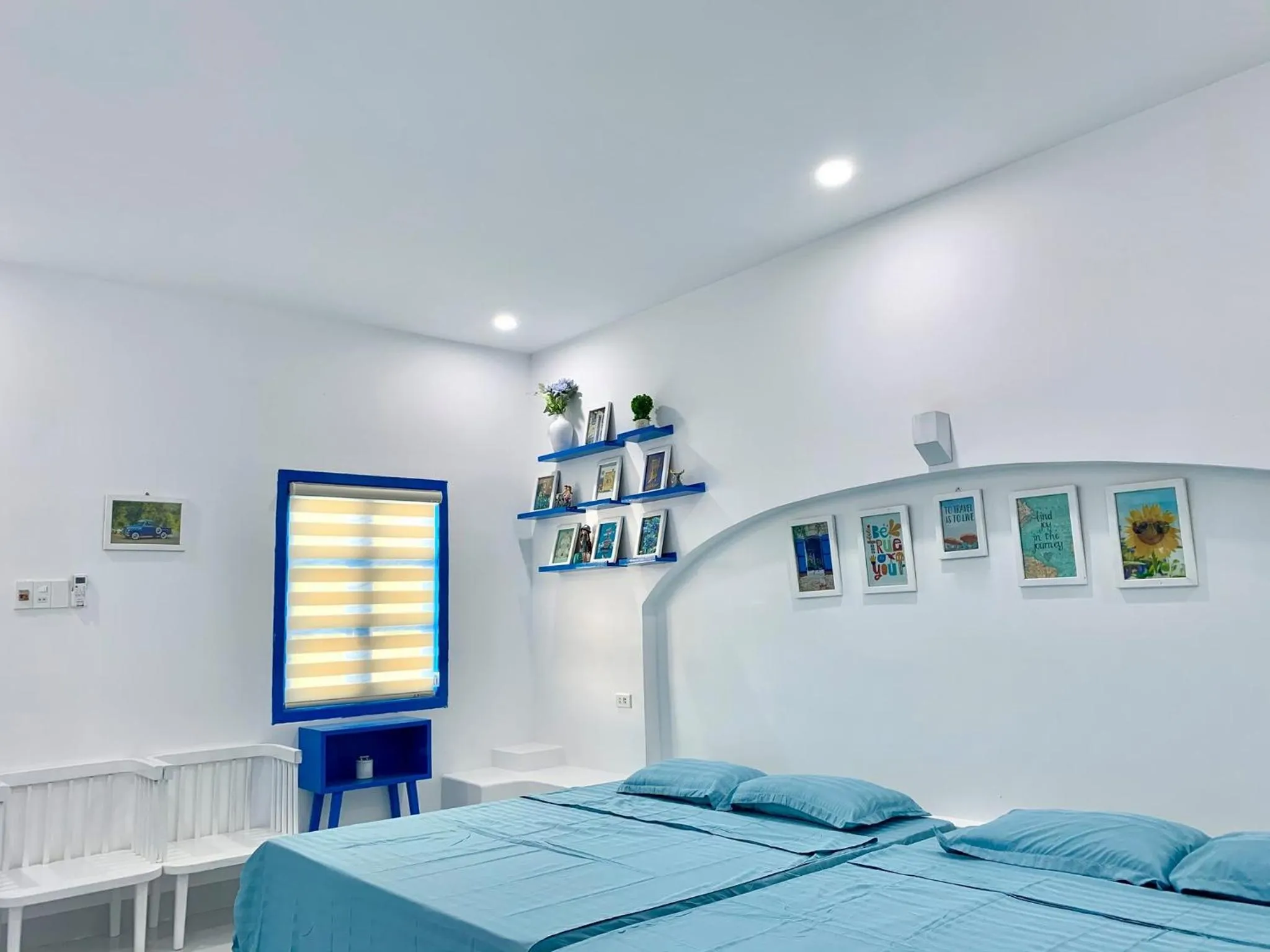 Bed in Moonbeam Homestay & Mini-resort Mui Ne