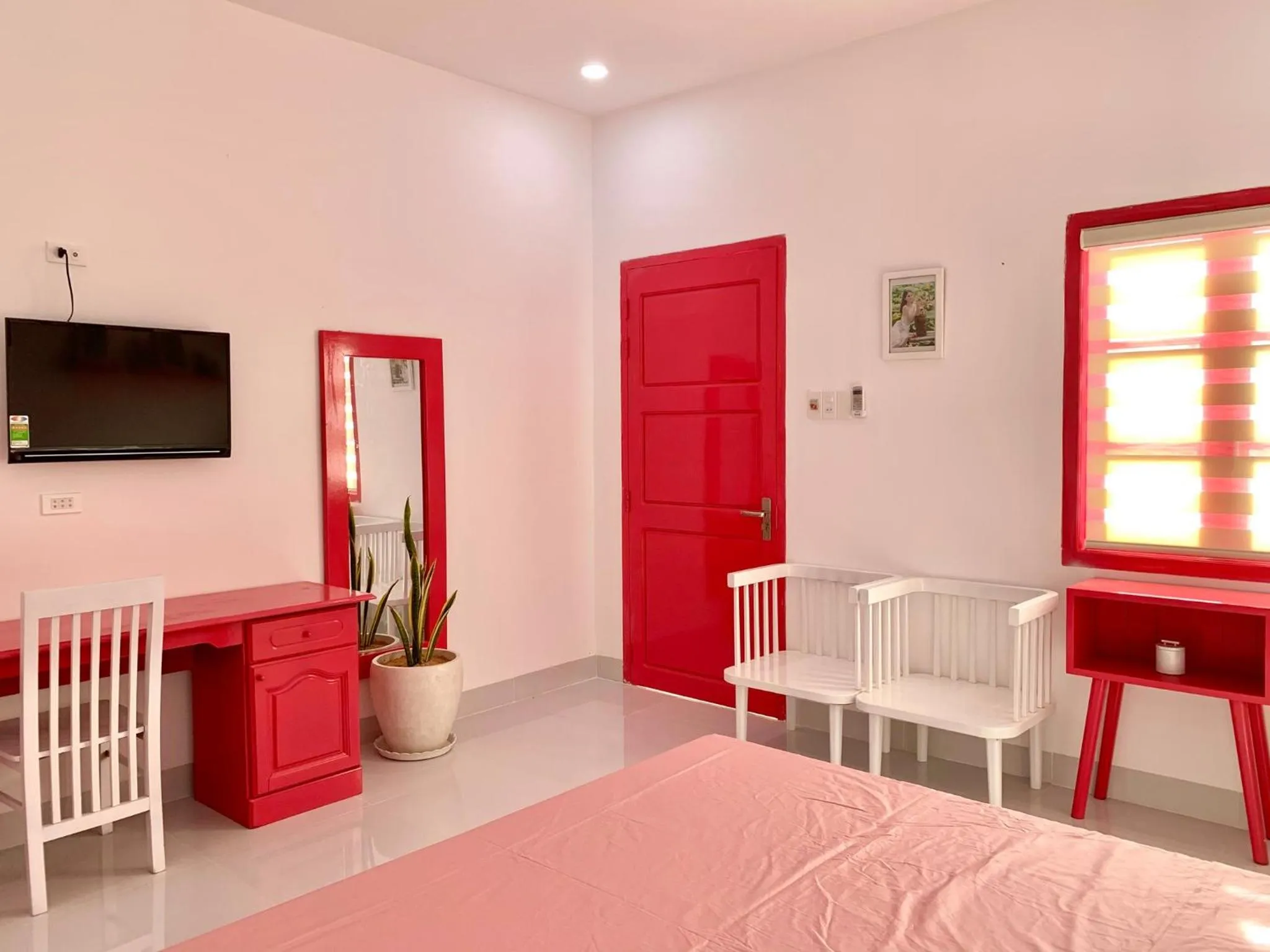 Bed in Moonbeam Homestay & Mini-resort Mui Ne