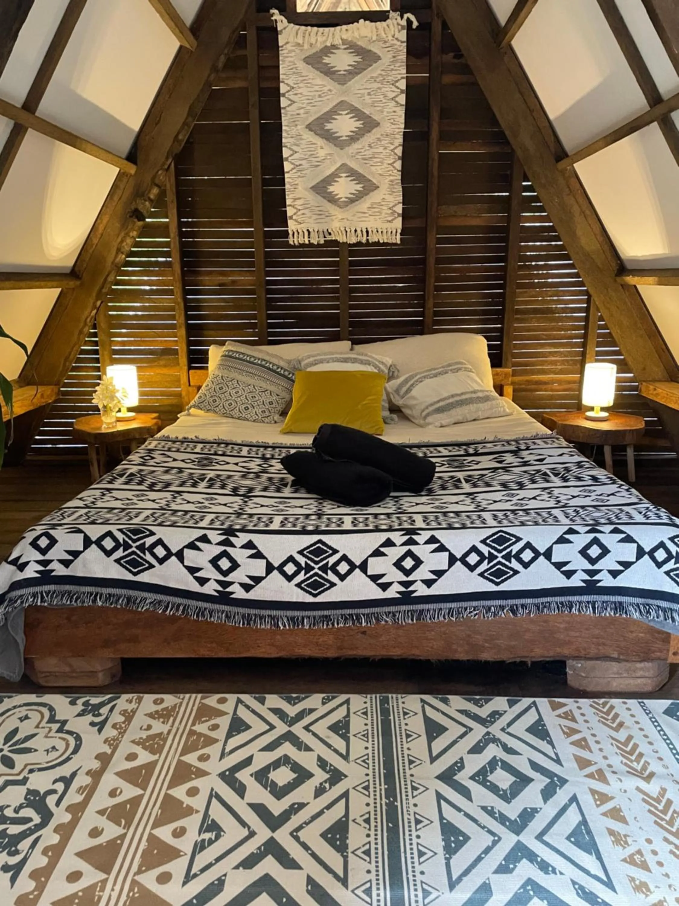 Bed in La Bohème Boutique Glamping