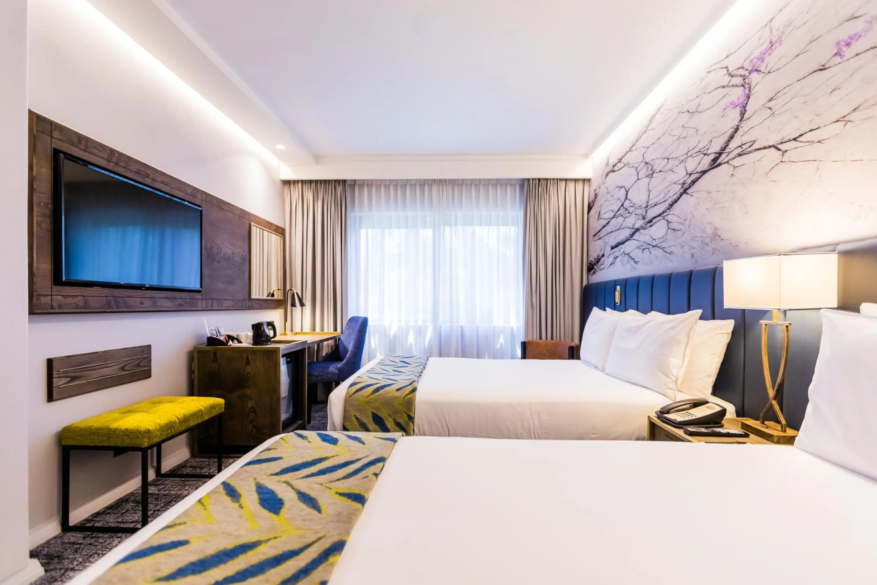 Bedroom, Bed in Garden Court Hatfield