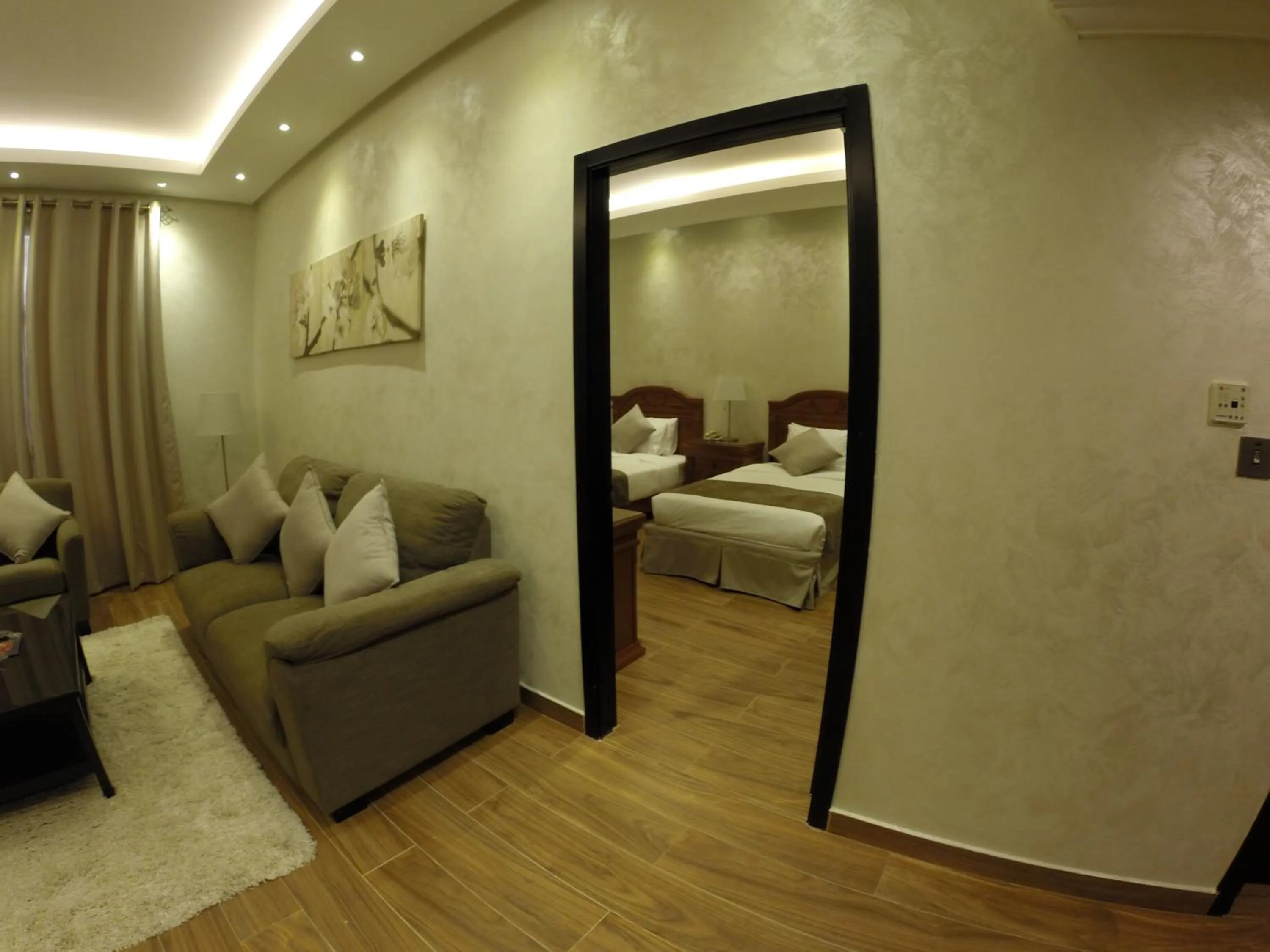 Bed in Le Park Hotel