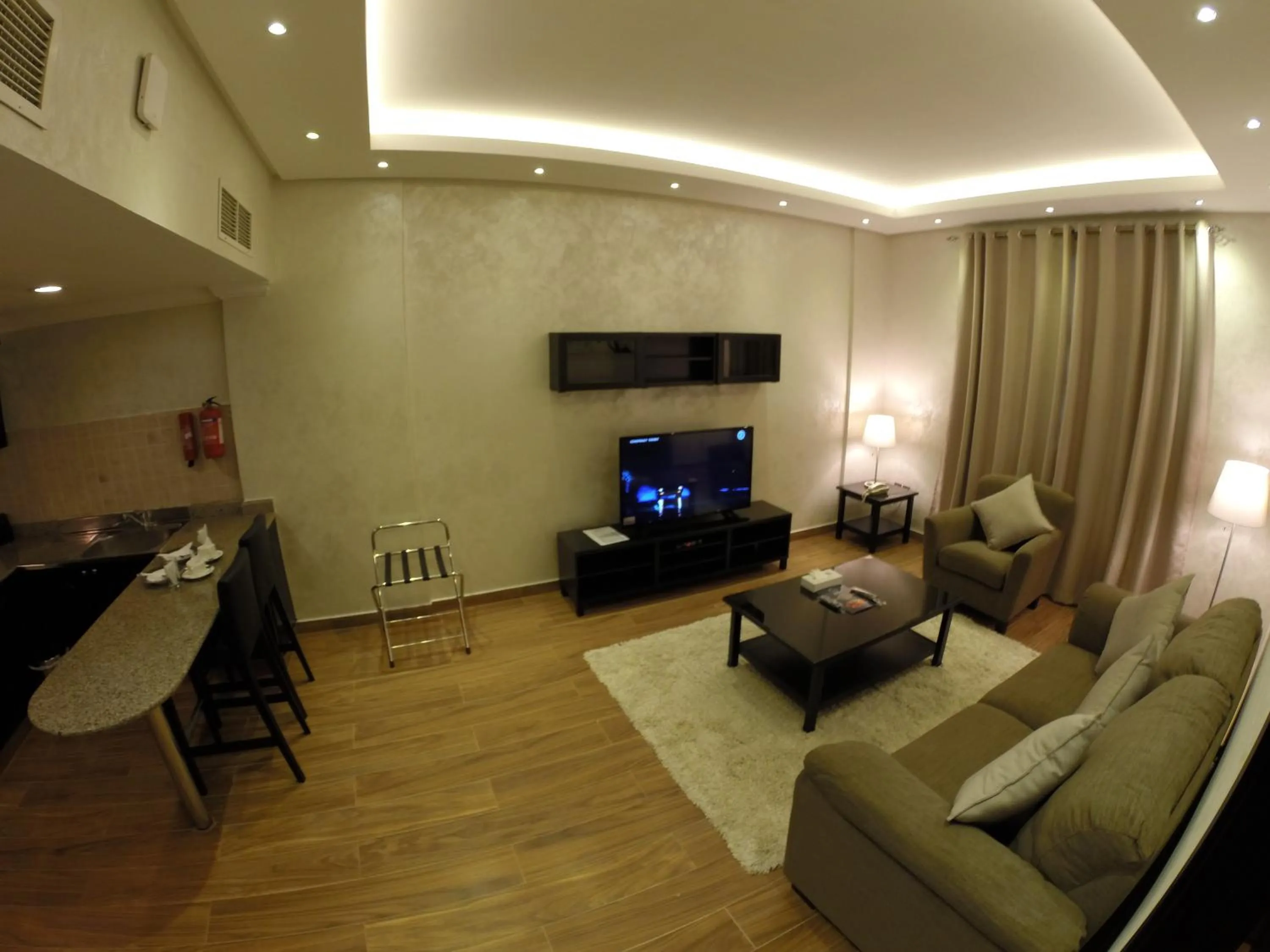 Living room in Le Park Hotel