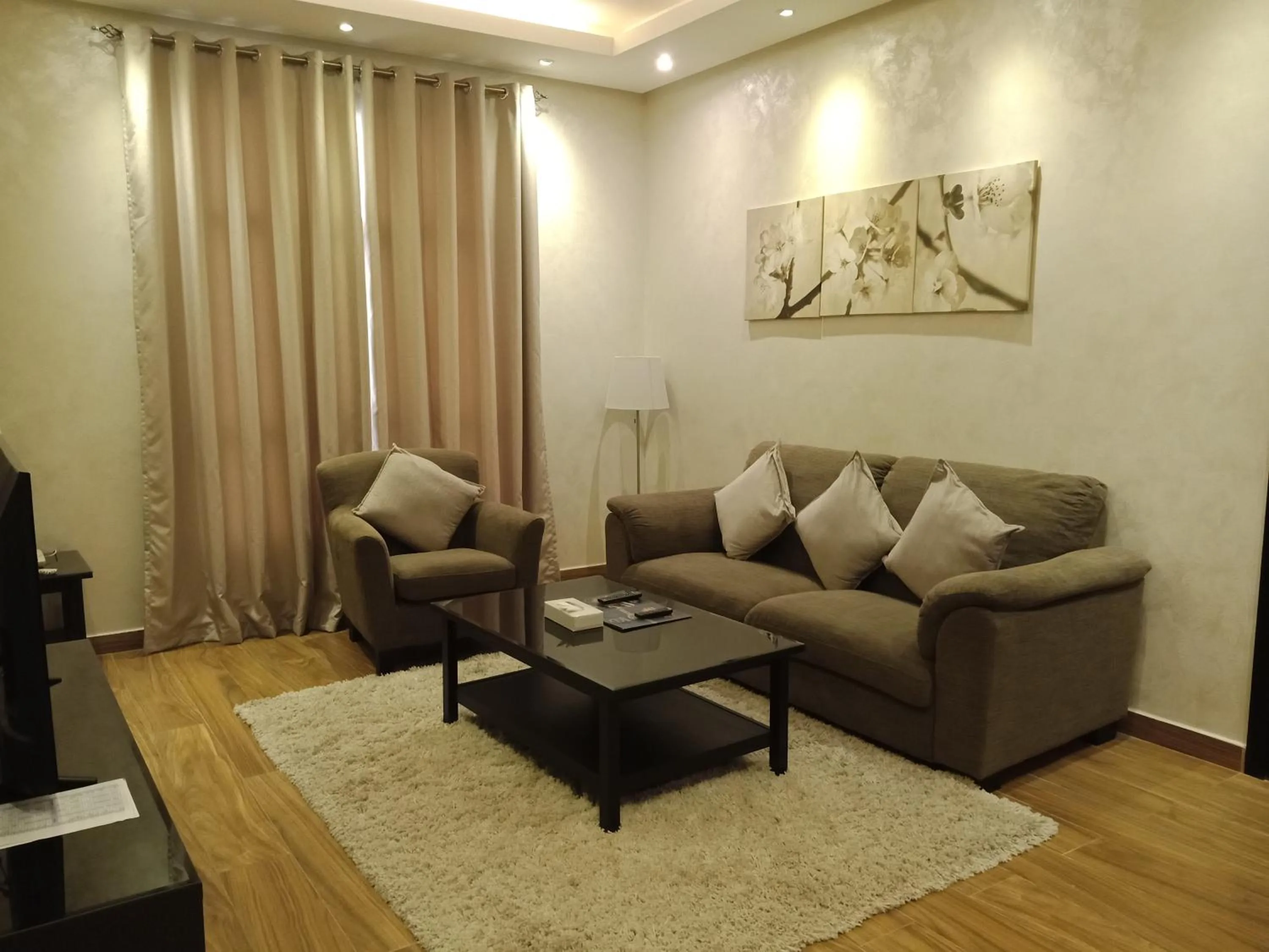 Living room in Le Park Hotel