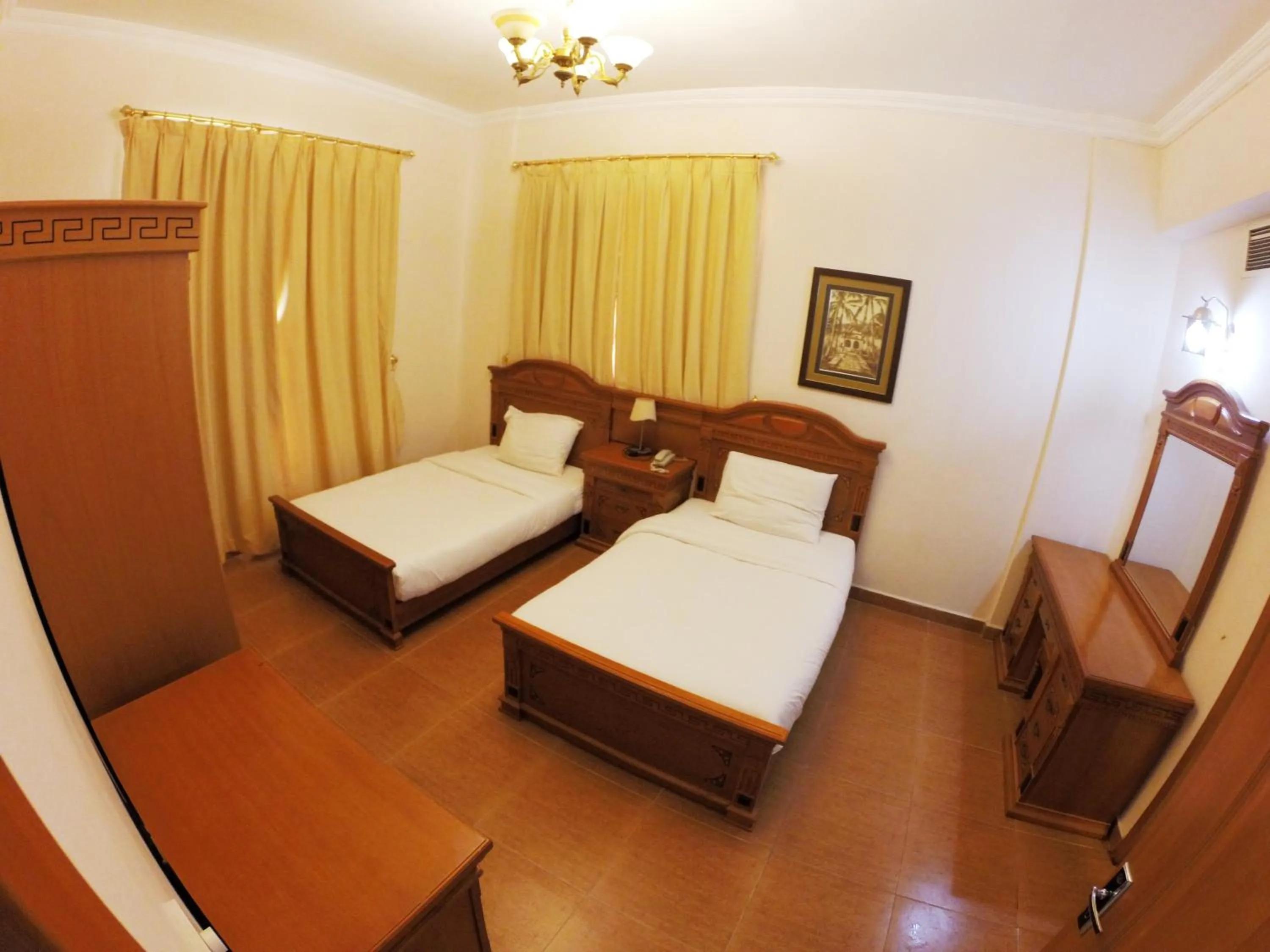 Bed in Le Park Hotel